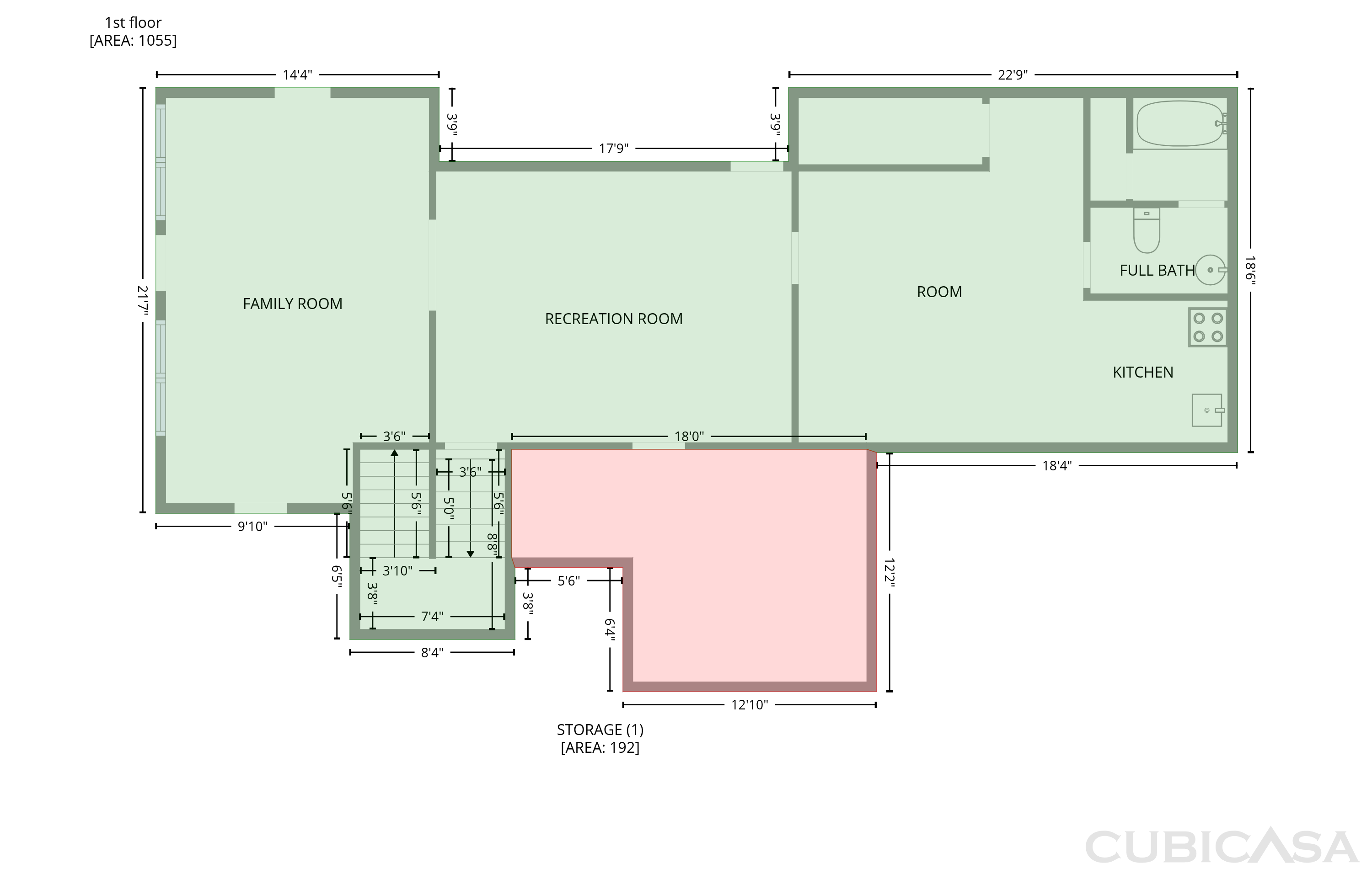 Main Floor of 2298 Camden Dr SW, Marietta, GA