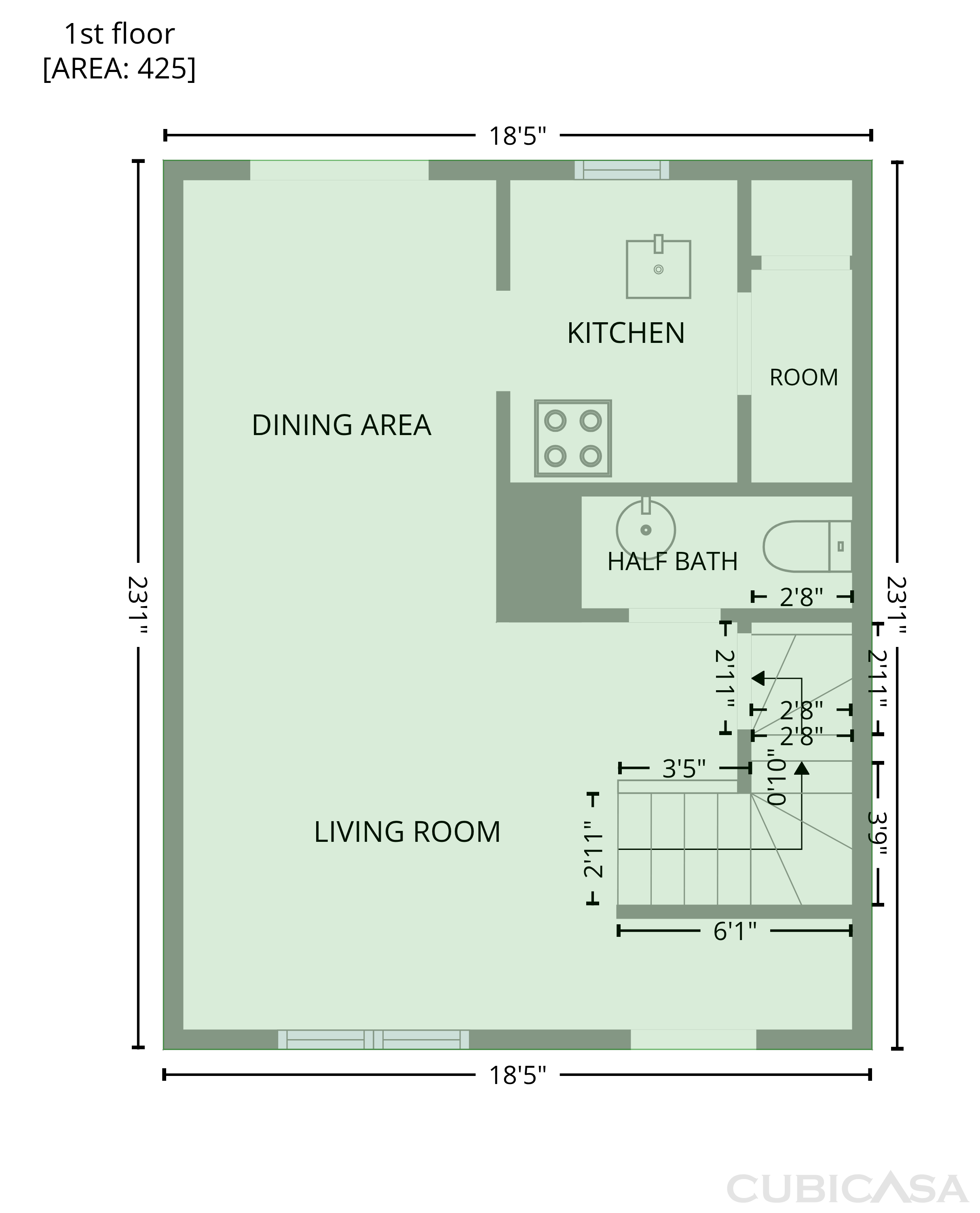 Second Floor of 6977 Flagstone Dr, Austell, GA