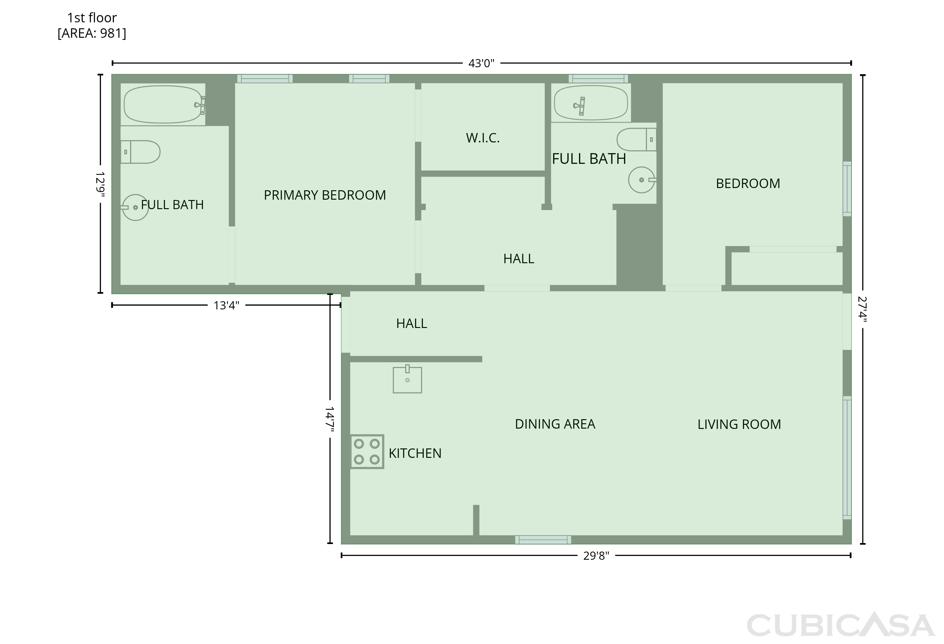Main Floor of 4414 Edward St, Texas City, TX