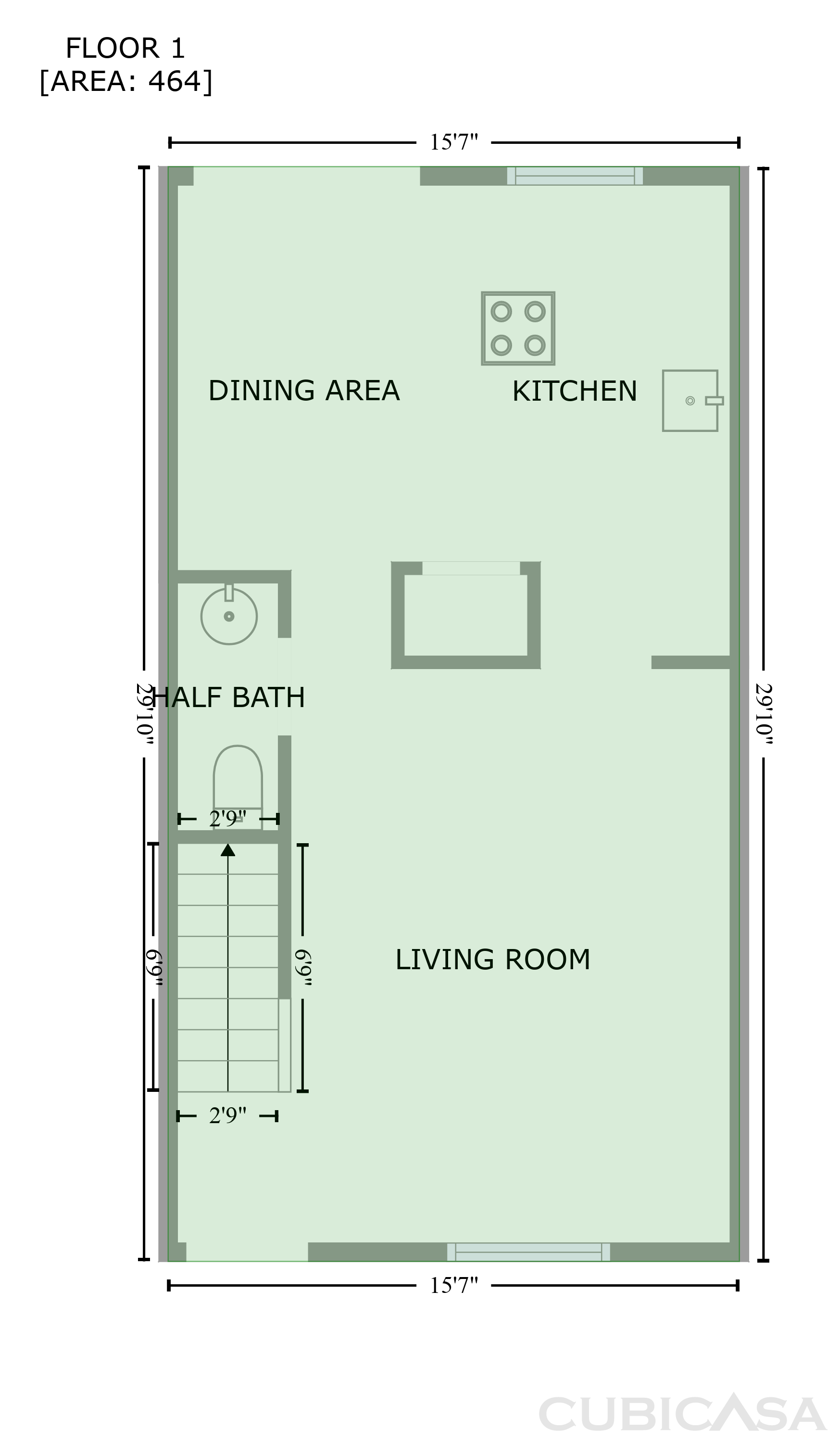 Main Floor of 3085 Colonial Way, Atlanta, GA