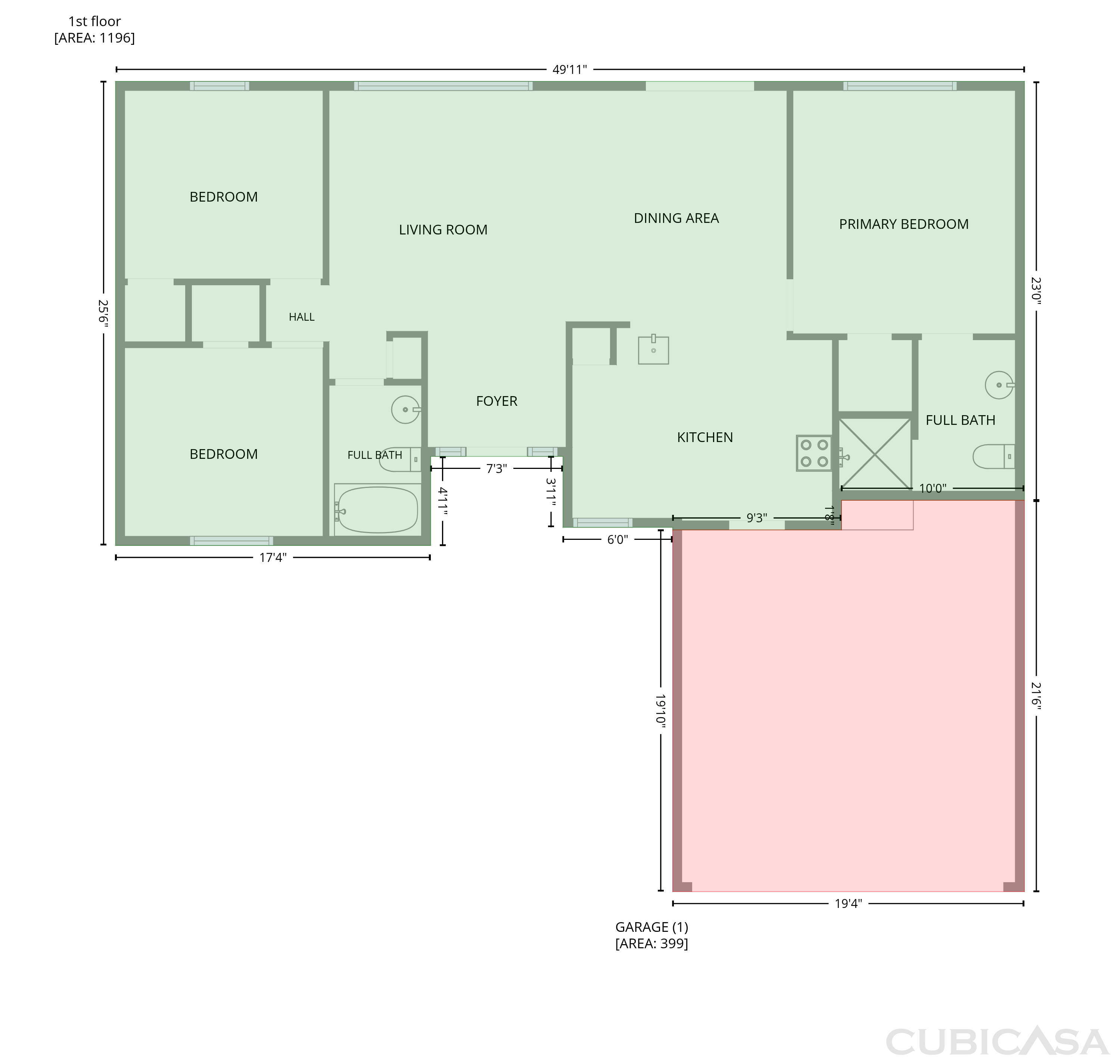 Main Floor of 11413 Sand Hill Ave, Spring Hill, FL