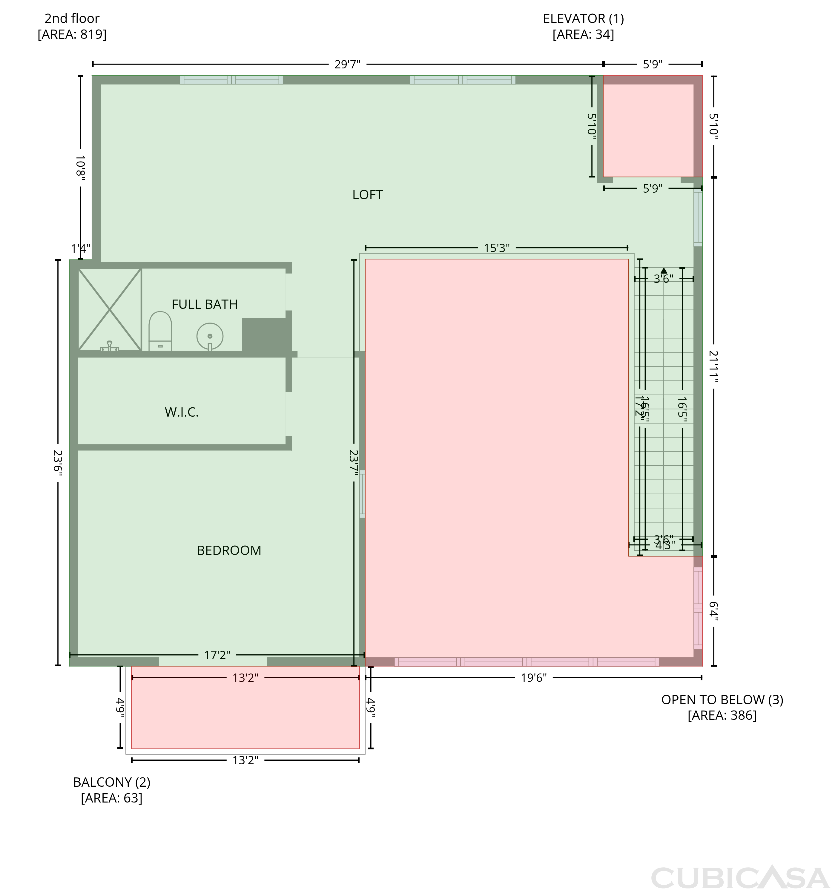 Third Floor of 449 Oxford Ln, Woodland Park, CO