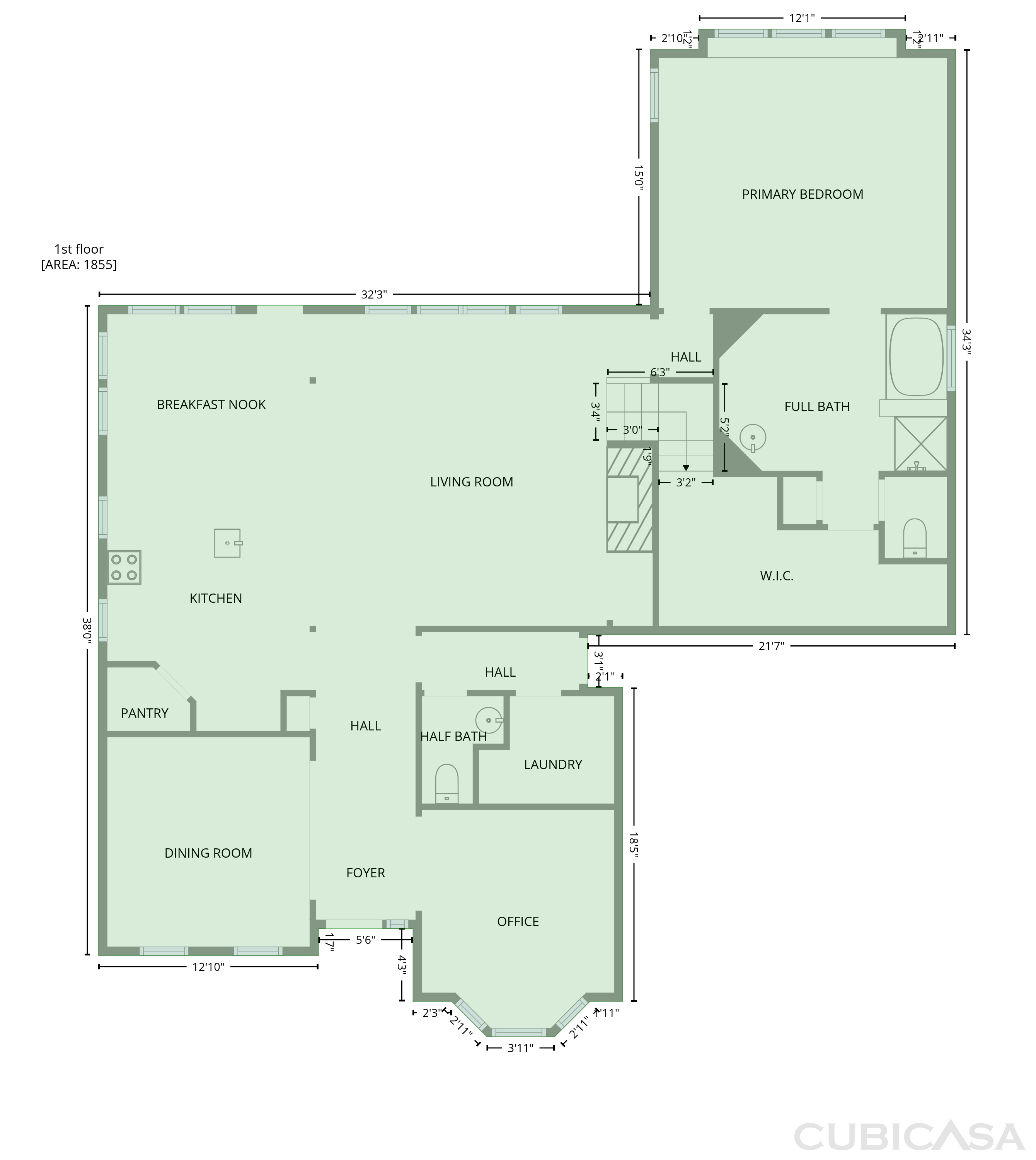 Main Floor of 4710 Autumn Pine Ln, Houston, TX