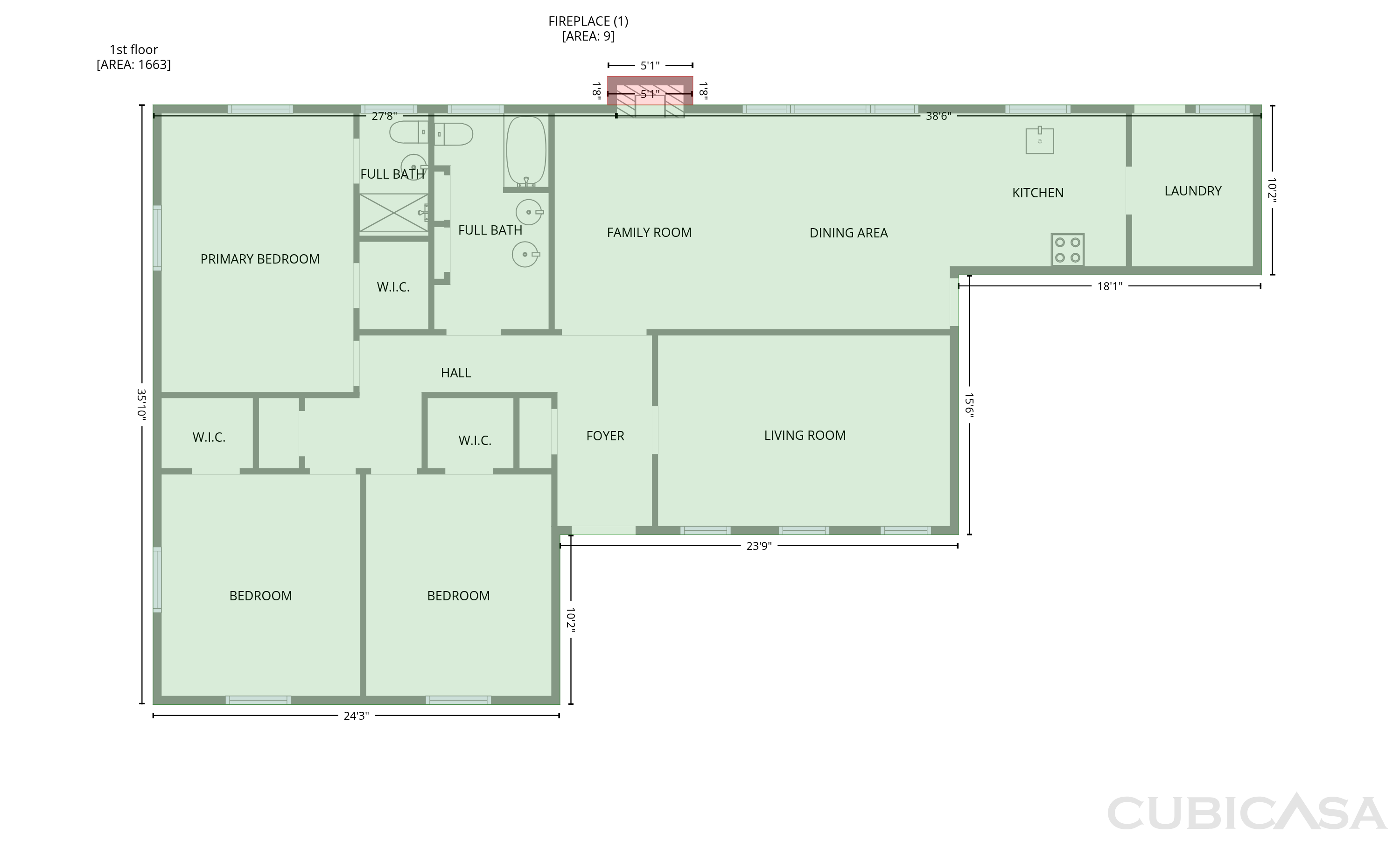 Main Floor of 128 Greenview Dr, Kannapolis, NC