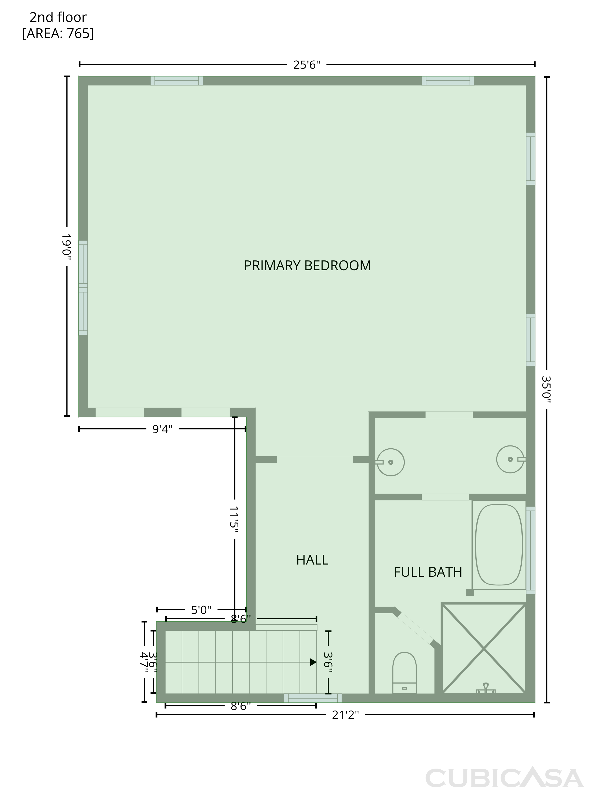 Second Floor of 1108 Herrin Ave, Charlotte, NC