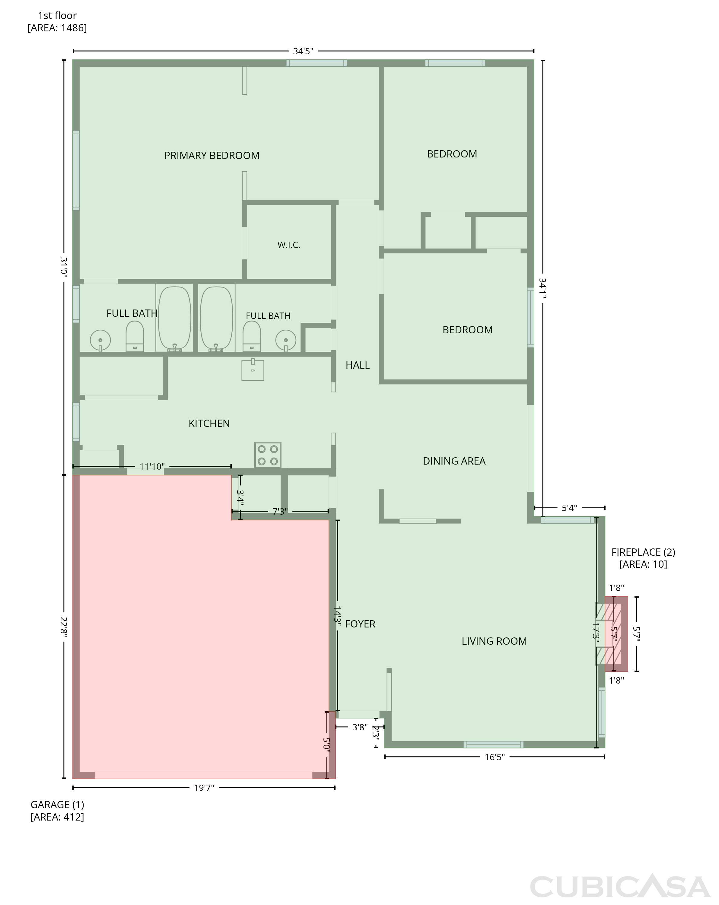 Main Floor of 5602 Briarwood Forest Dr, Houston, TX