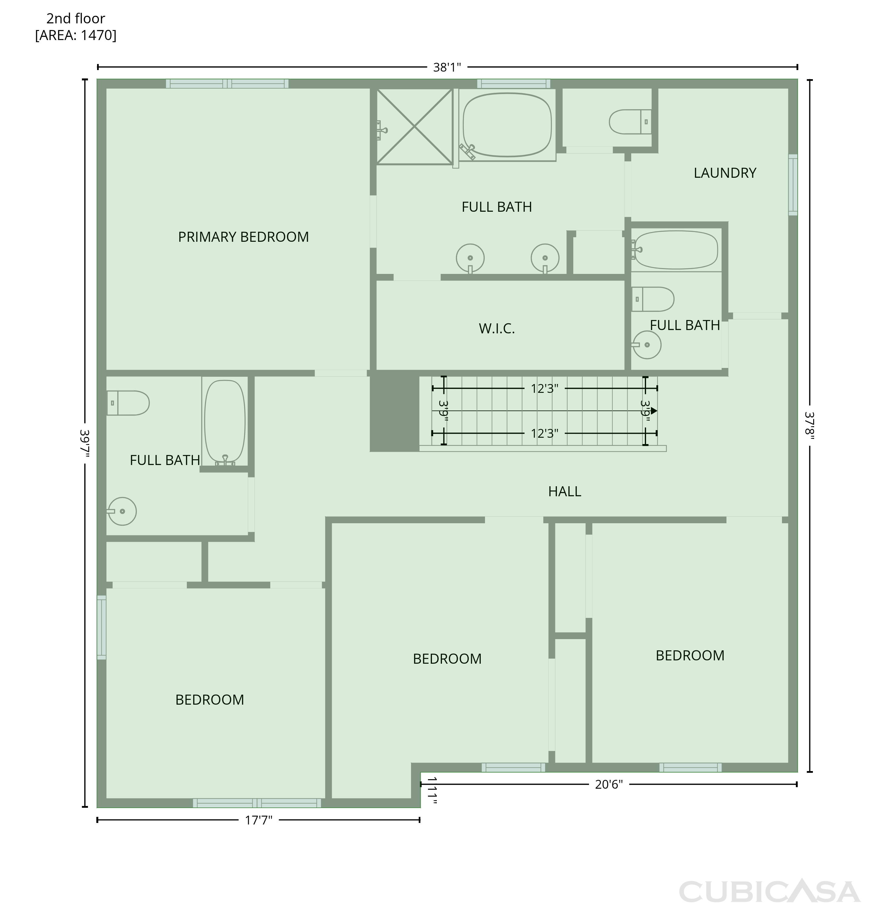 Second Floor of 4510 Penkert Pl, Lakeland, FL