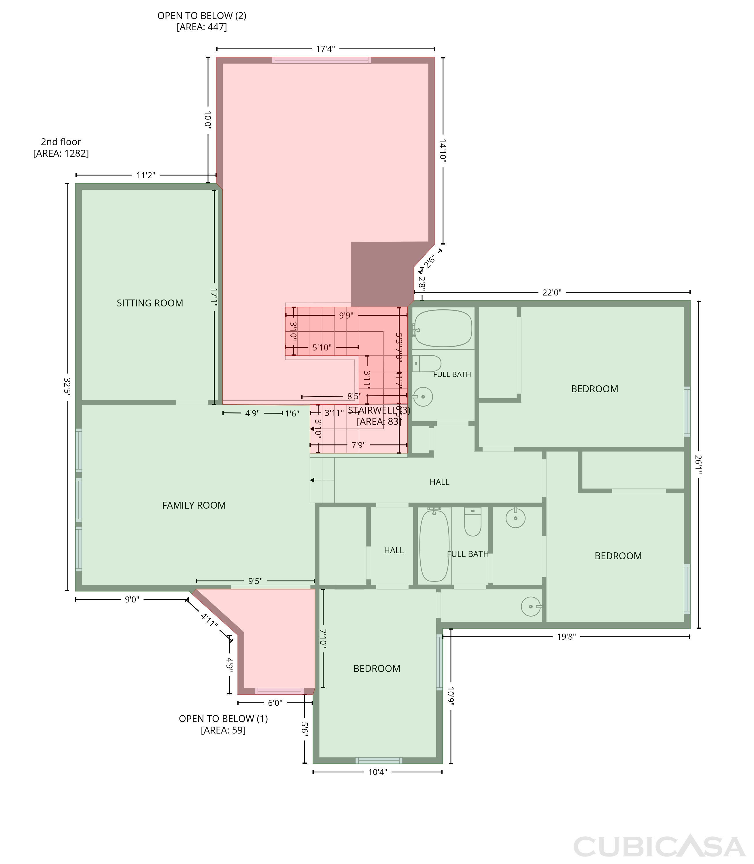 Upper level