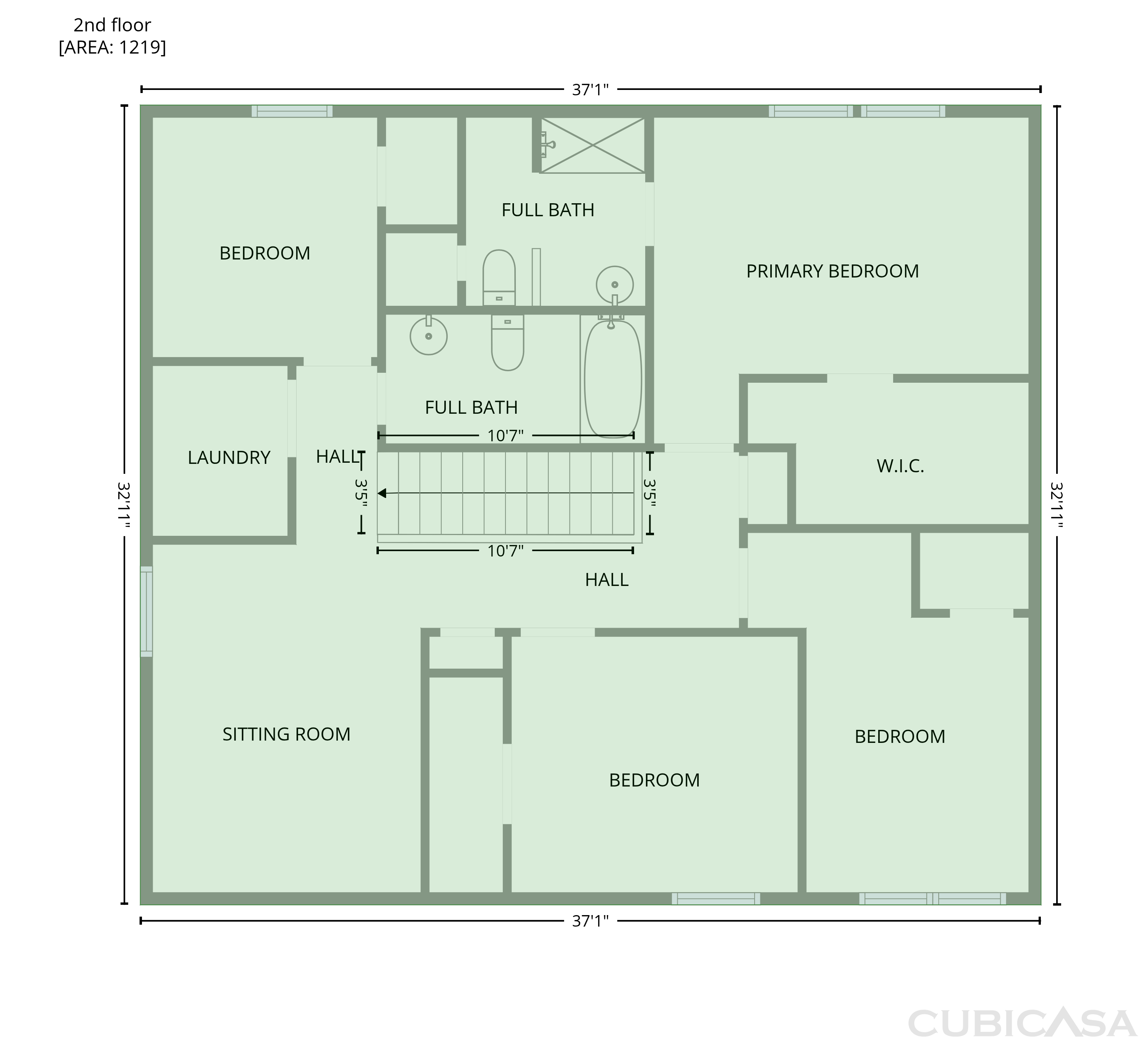 Second Floor of 1165 Eagleston Way, Blythewood, SC