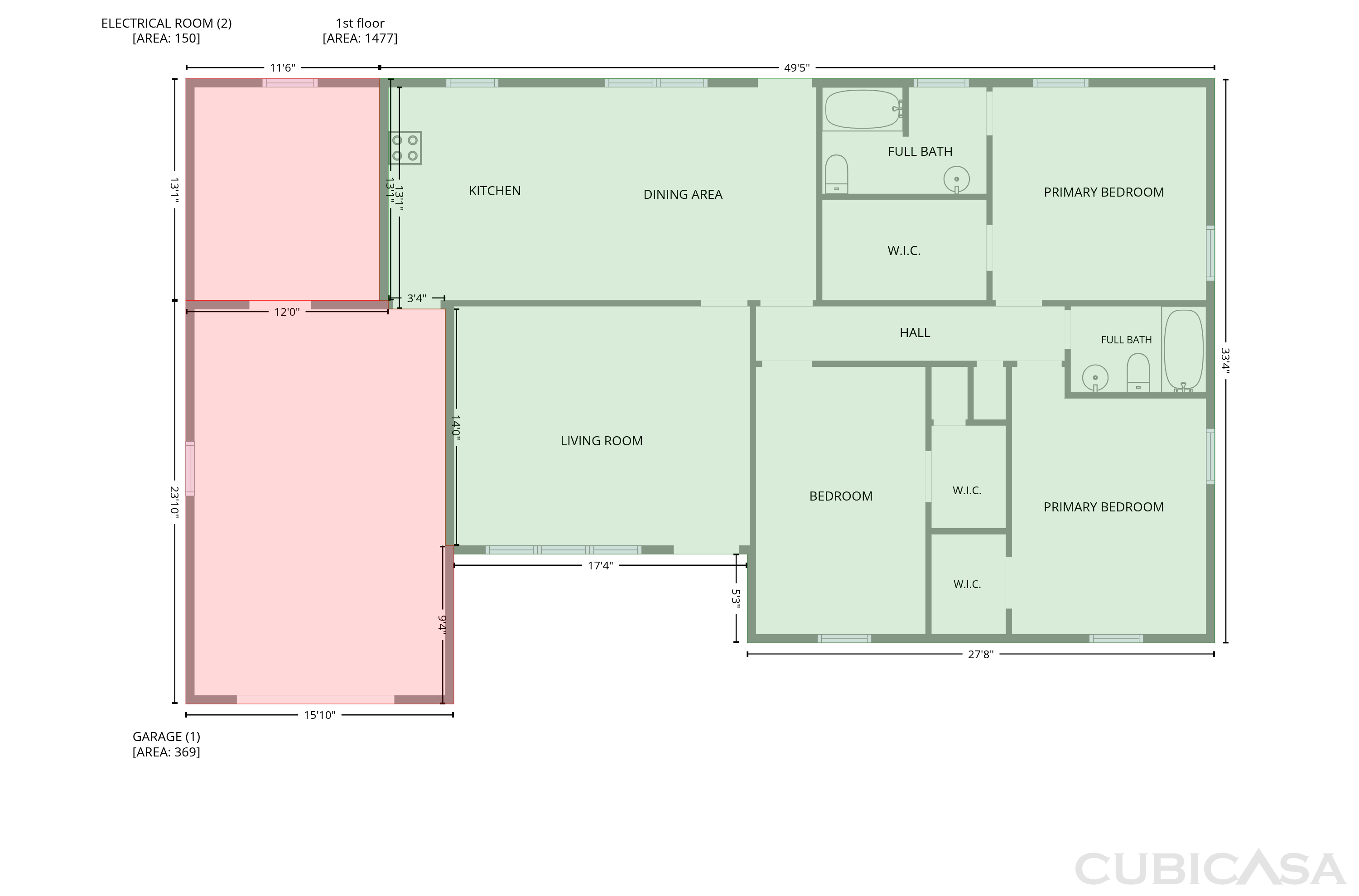 Main Floor of 320 Aqua Dr, Forest City, NC