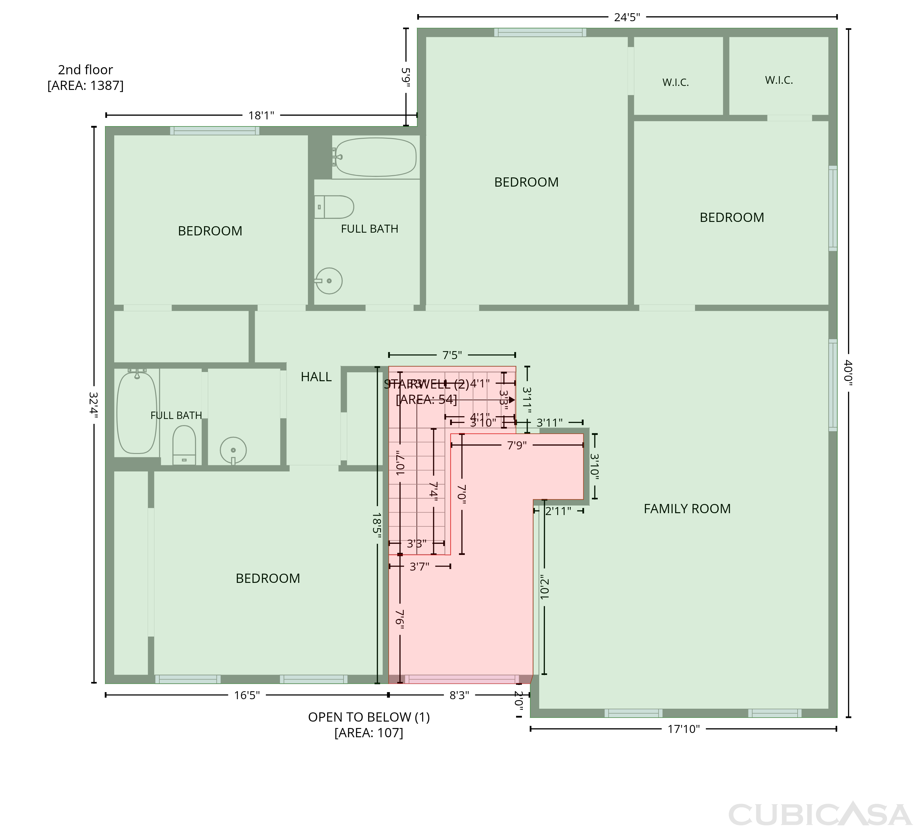 Second Floor of 2854 Everett Dr, Friendswood, TX