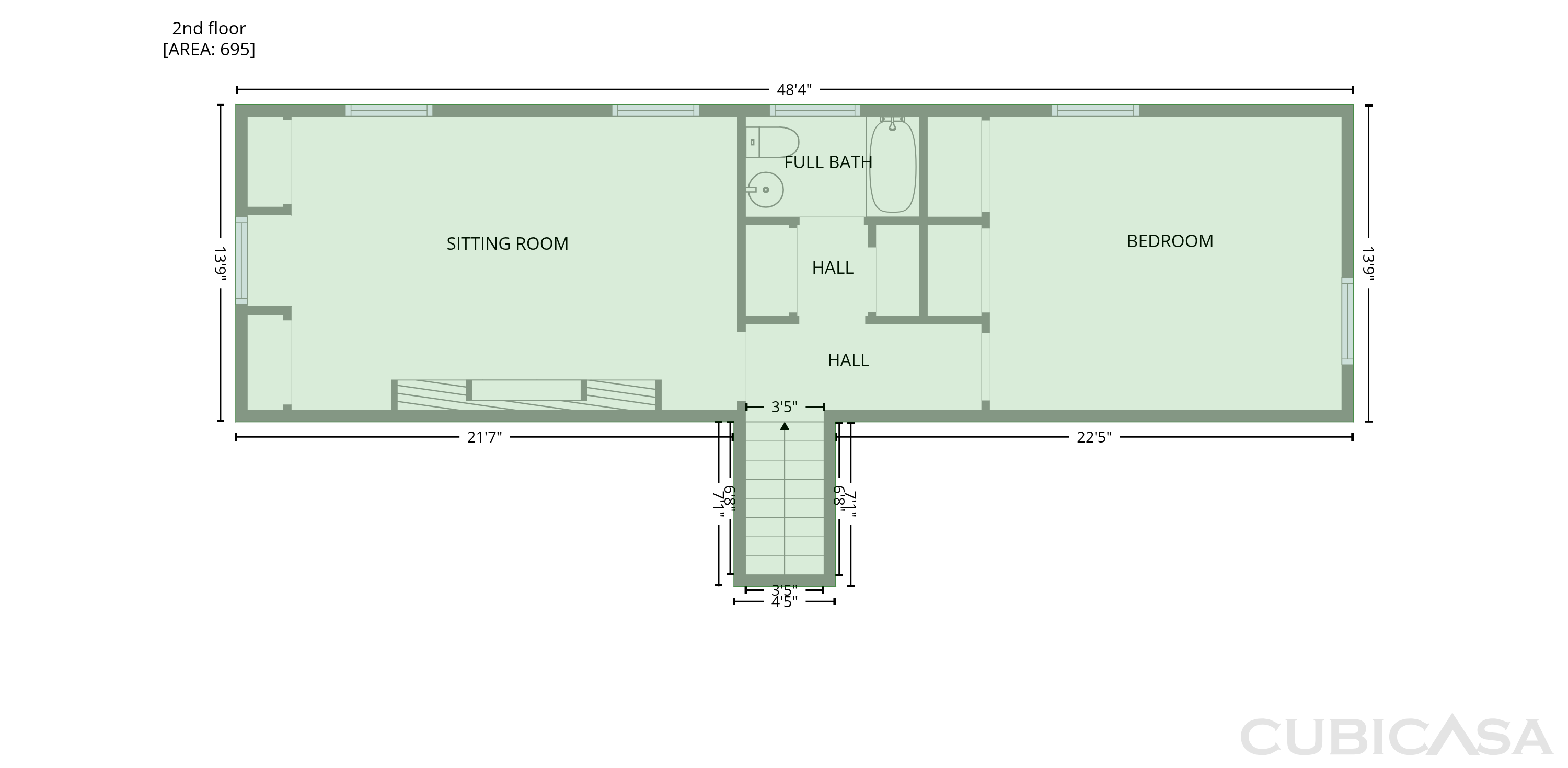 Third Floor of 706 Crescent Dr, Cherryville, NC