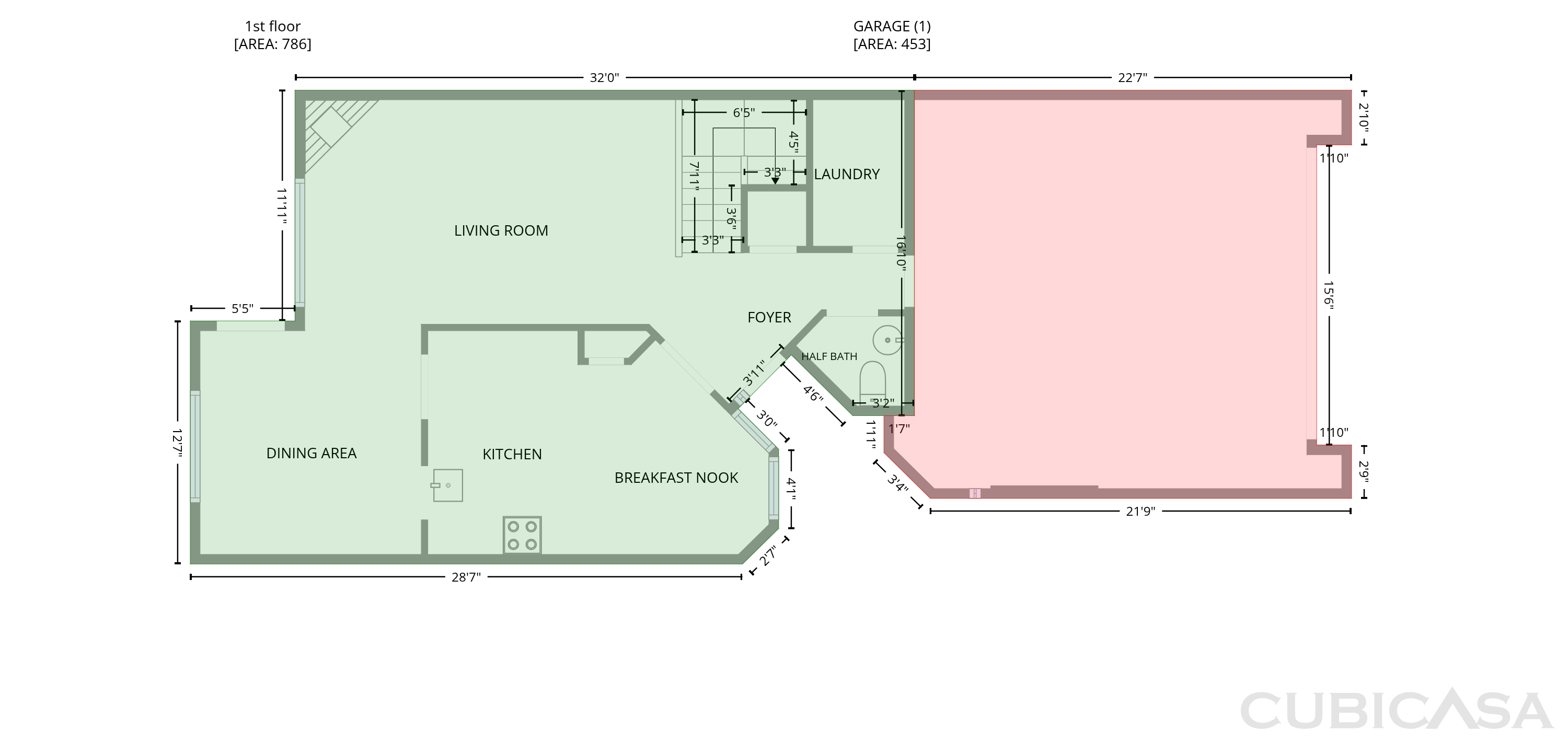 Main Floor of 4202 N 21st St, Phoenix, AZ