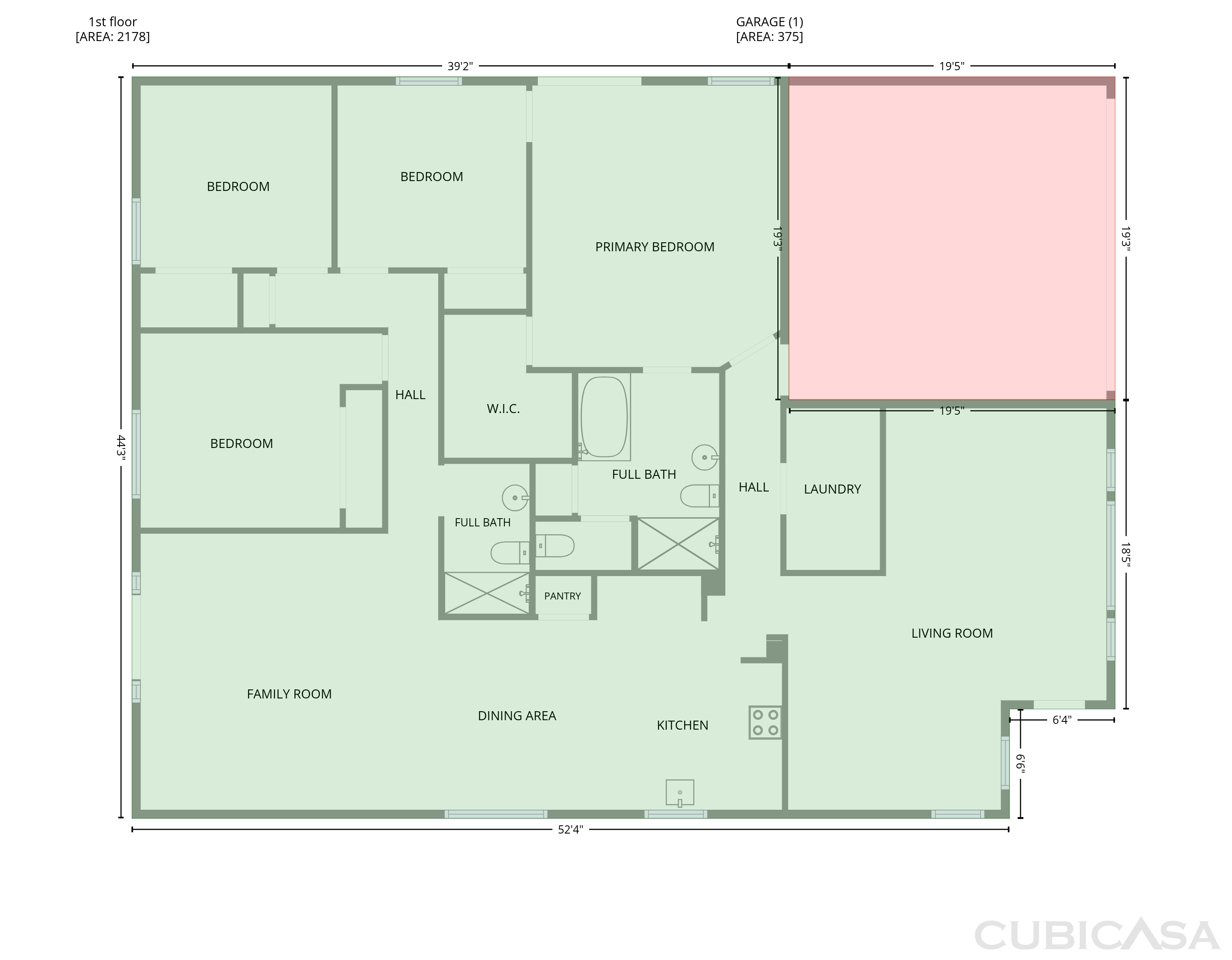 Main Floor of 3800 Seminole Dr, Orlando, FL