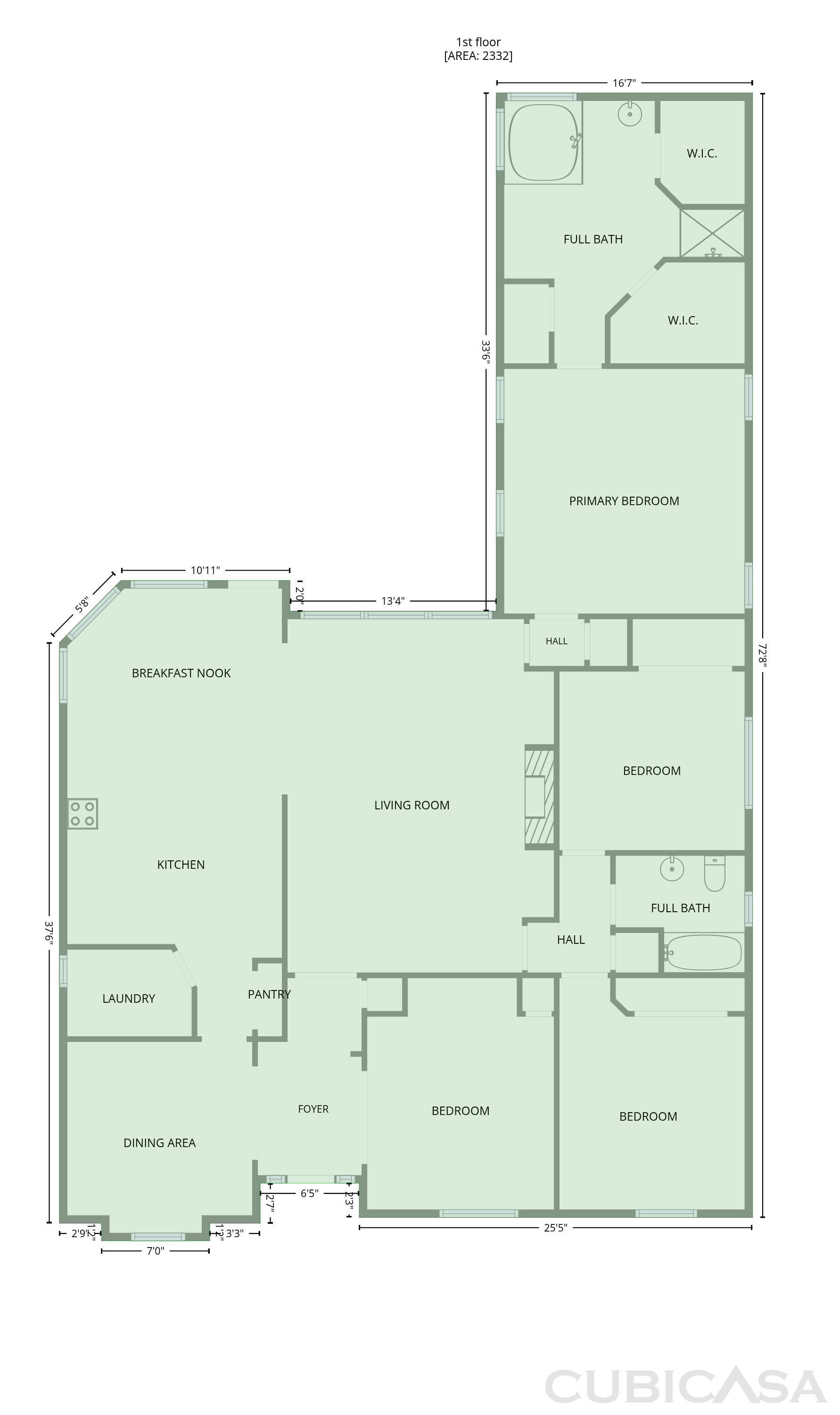 Main Floor of 3307 Wolf Ct, Pearland, TX