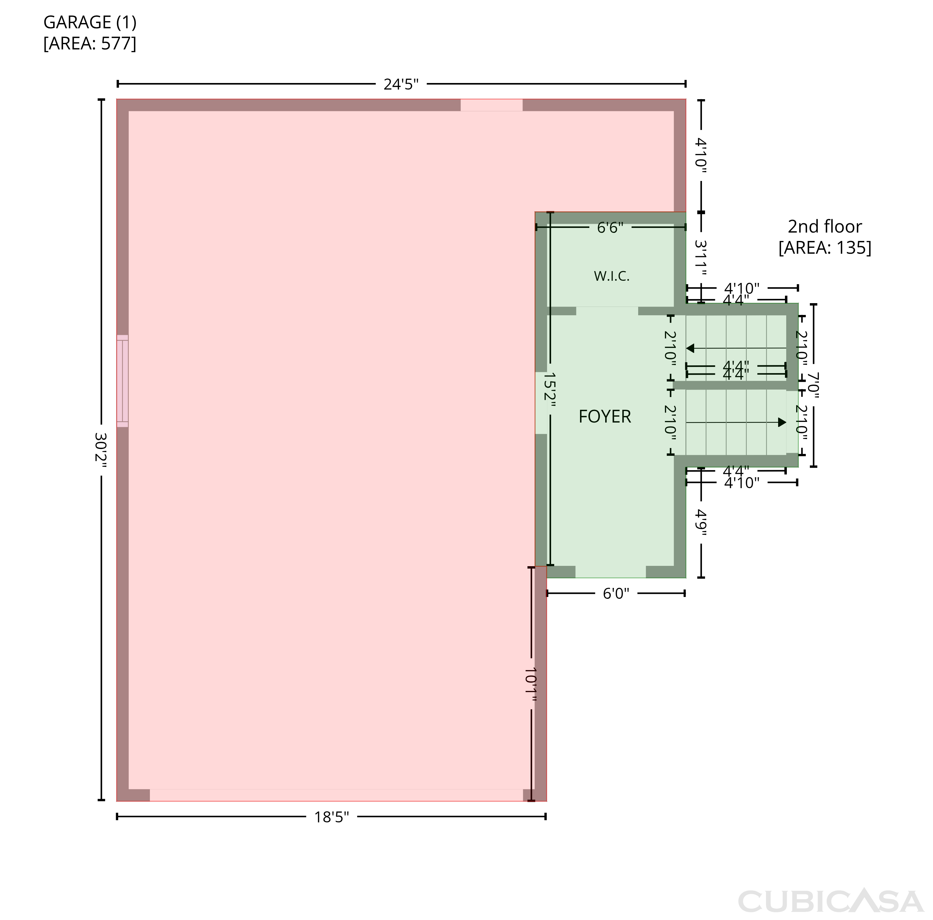 Second Floor of 14025 Partridge St NW, Andover, MN