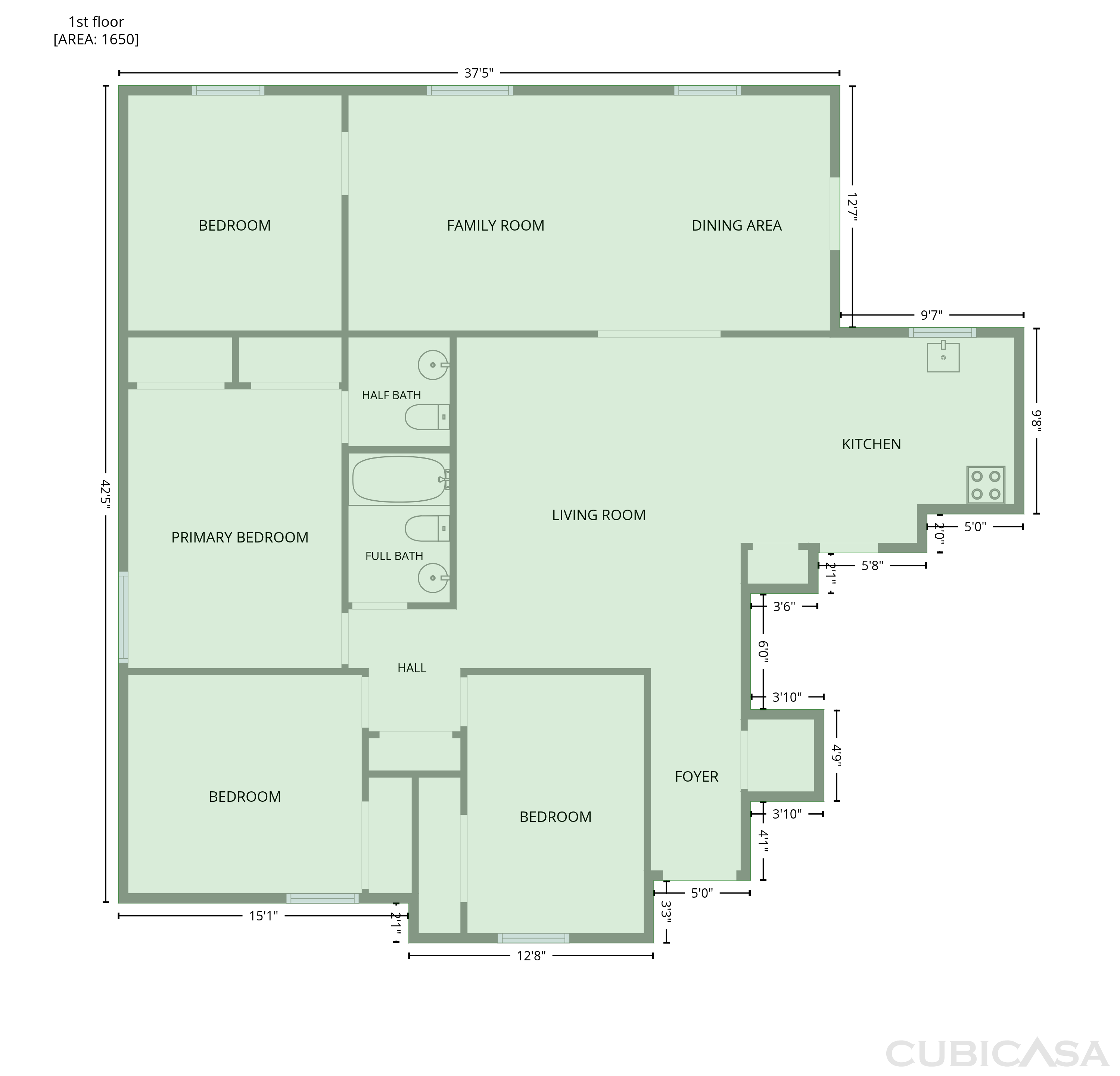 Main Floor of 4017 Ambassador Way, Balch Springs, TX