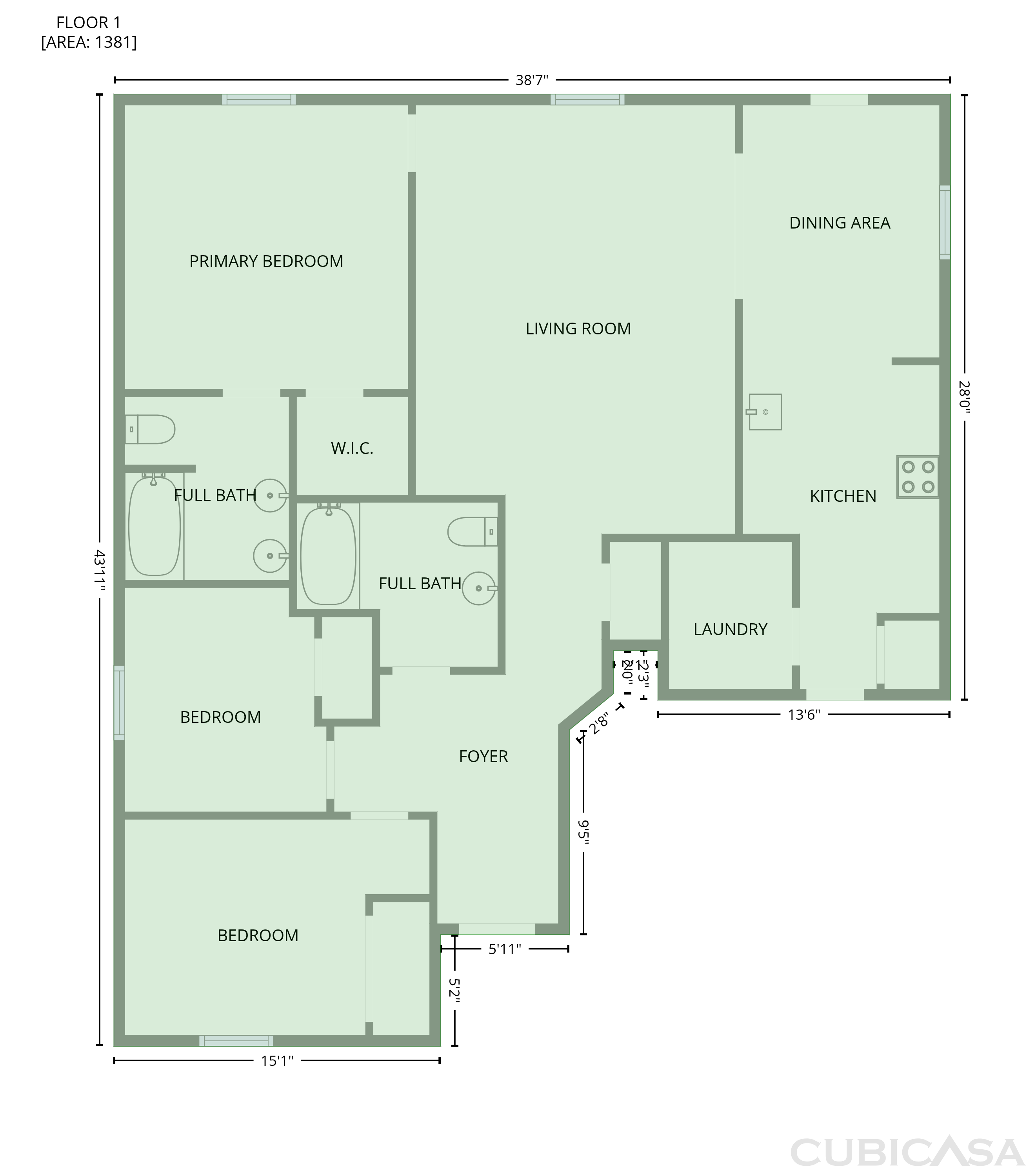 Main Floor of 4346 Hamilton Ave, Dallas, TX
