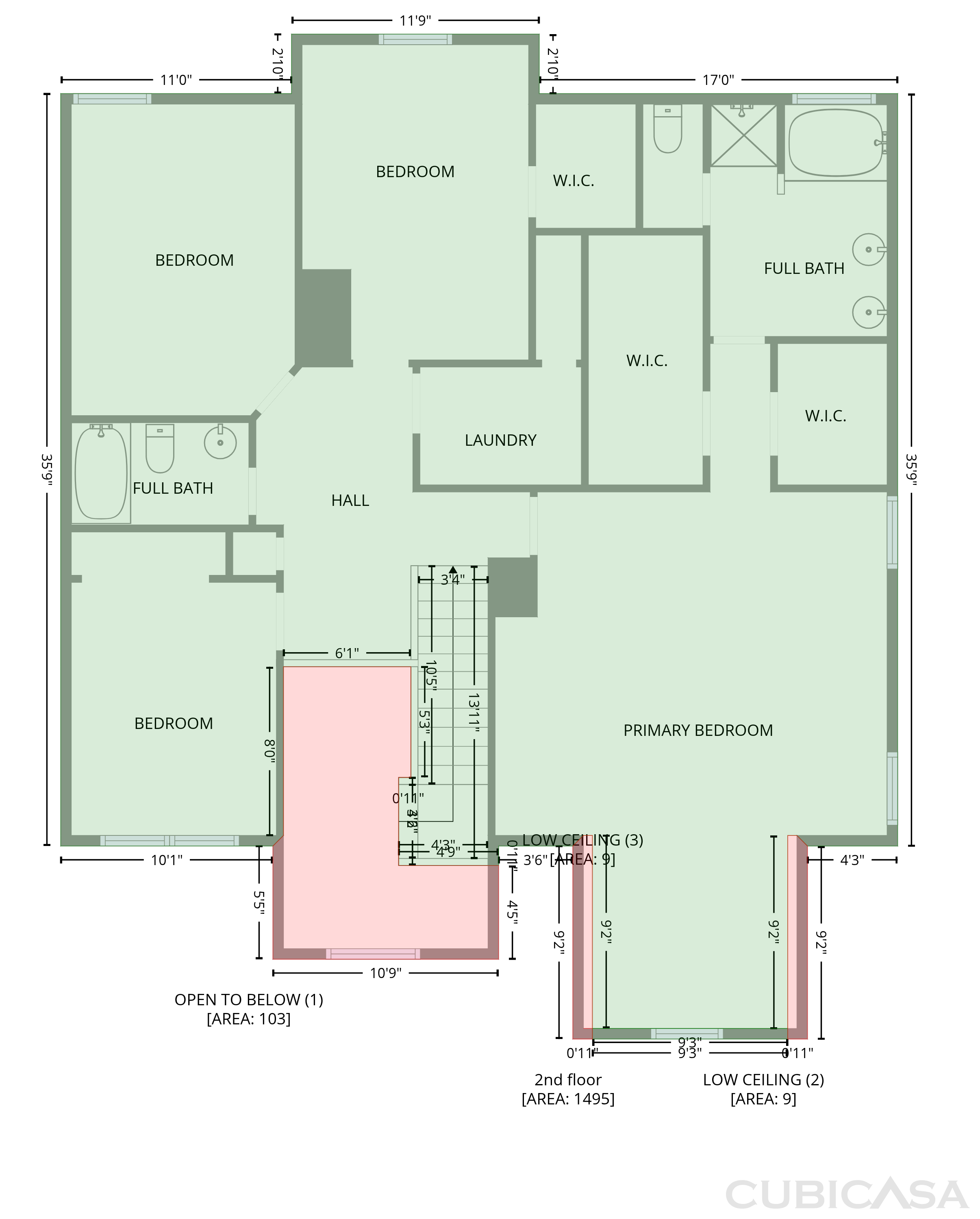 Second Floor of 176 Fred Bishop Dr, Canton, GA