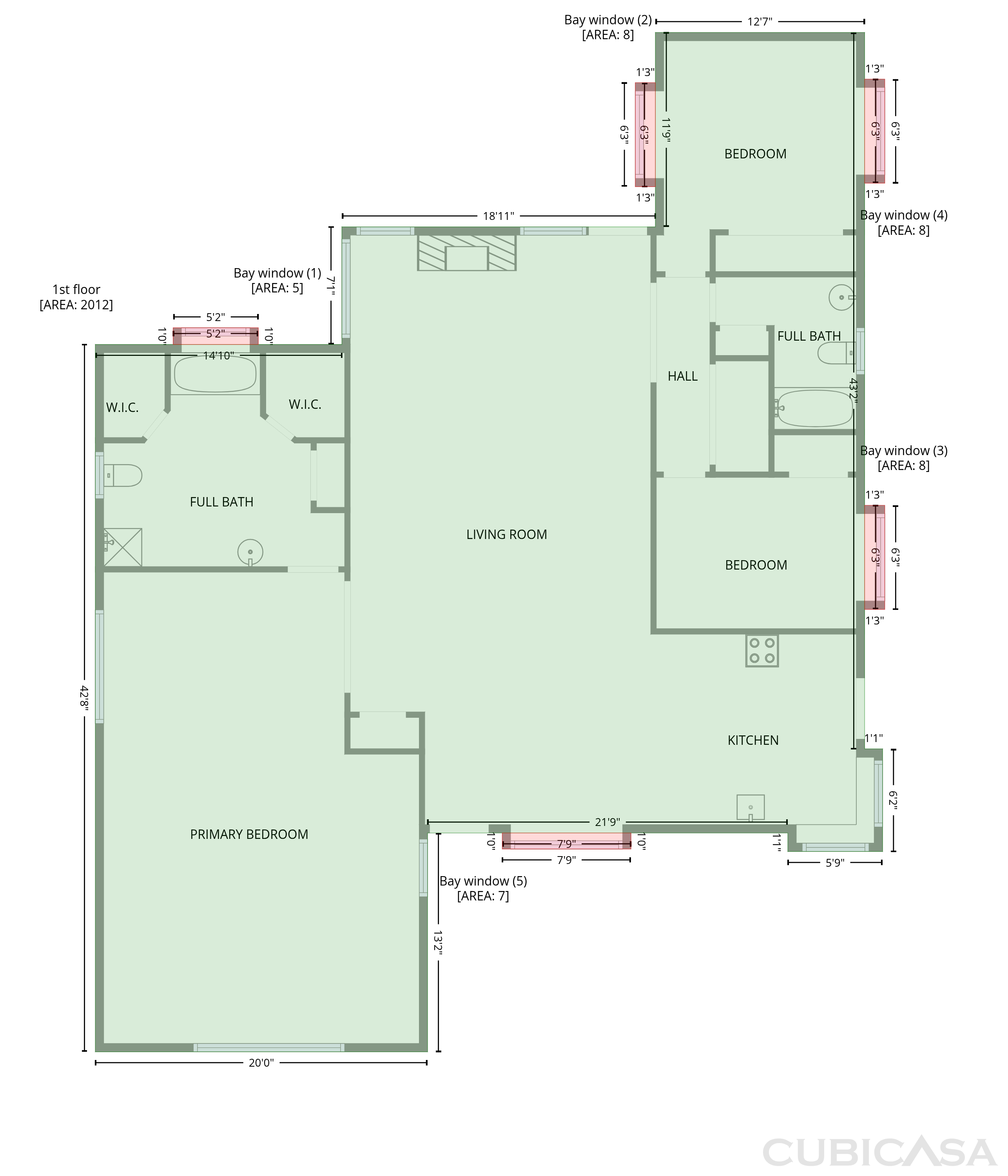 Main Floor of 7934 Round Rock Dr, Houston, TX