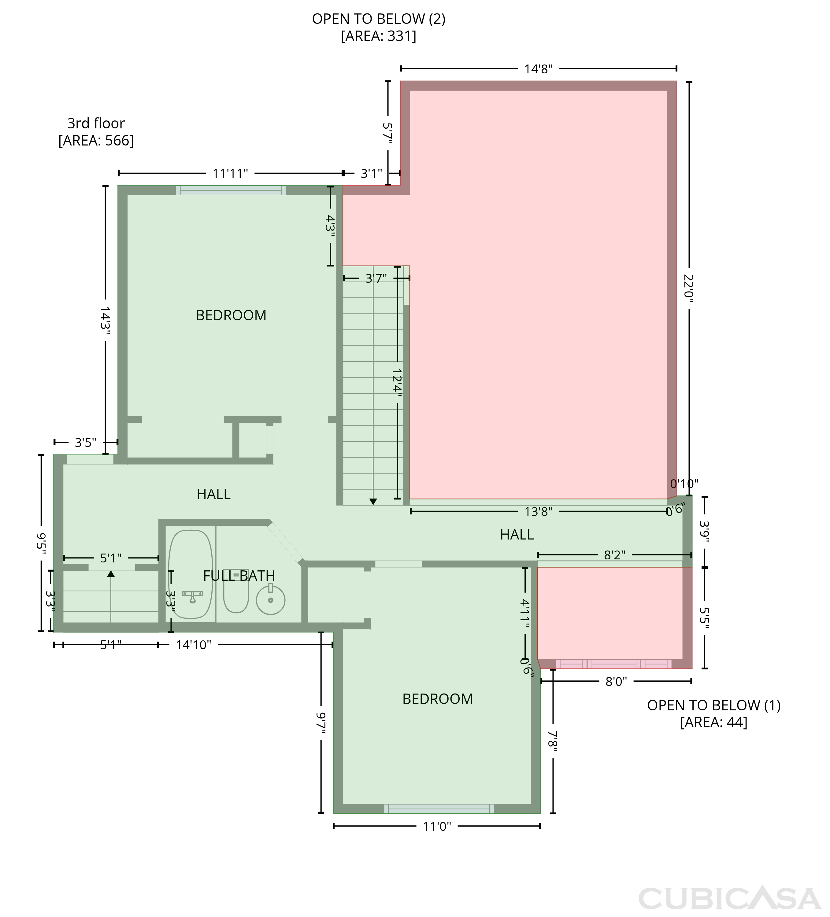 Third Floor of 102 Riverbirch Ln, Hendersonville, TN