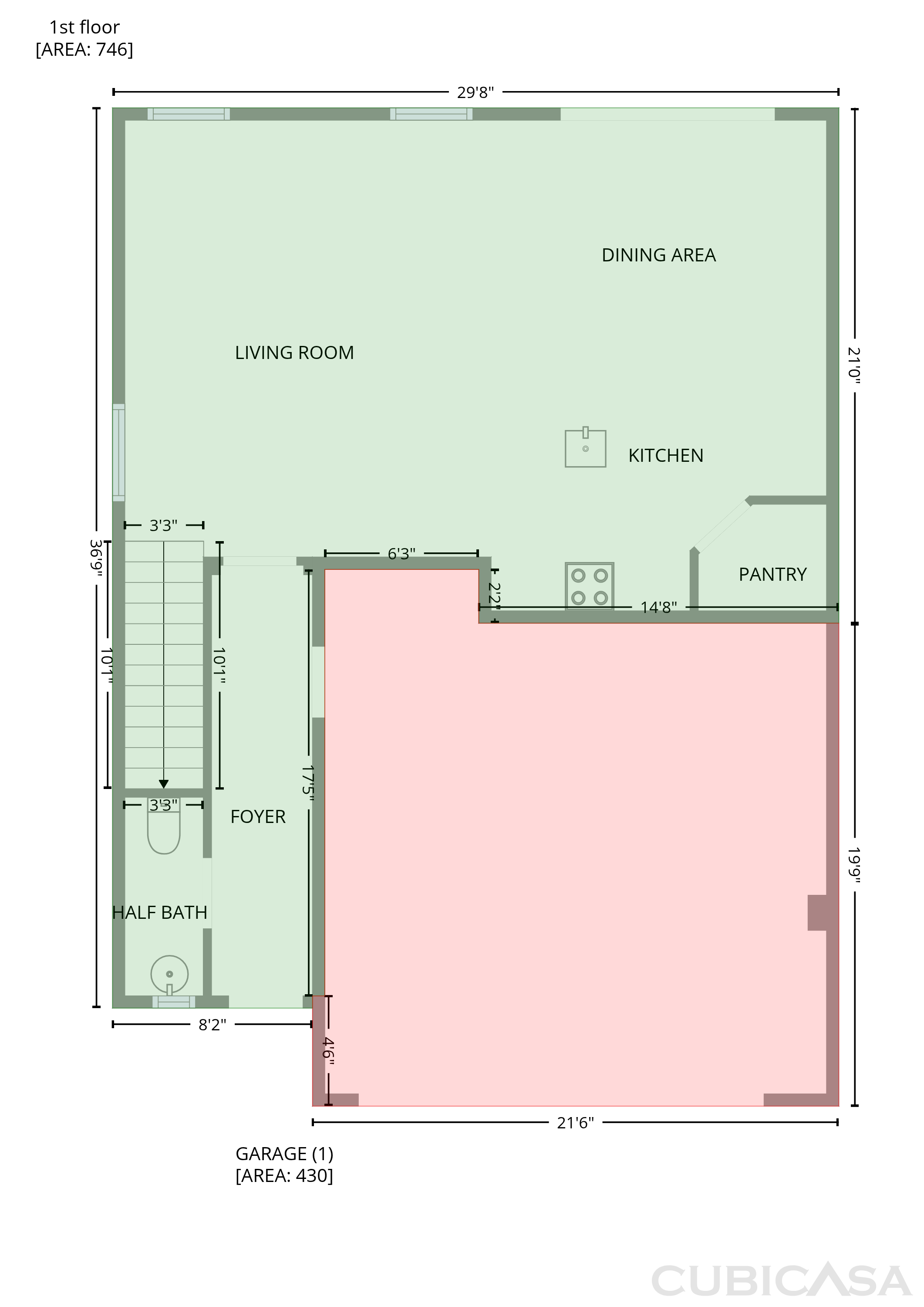 Main Floor of 10654 Hawks Landing Dr, Land O Lakes, FL