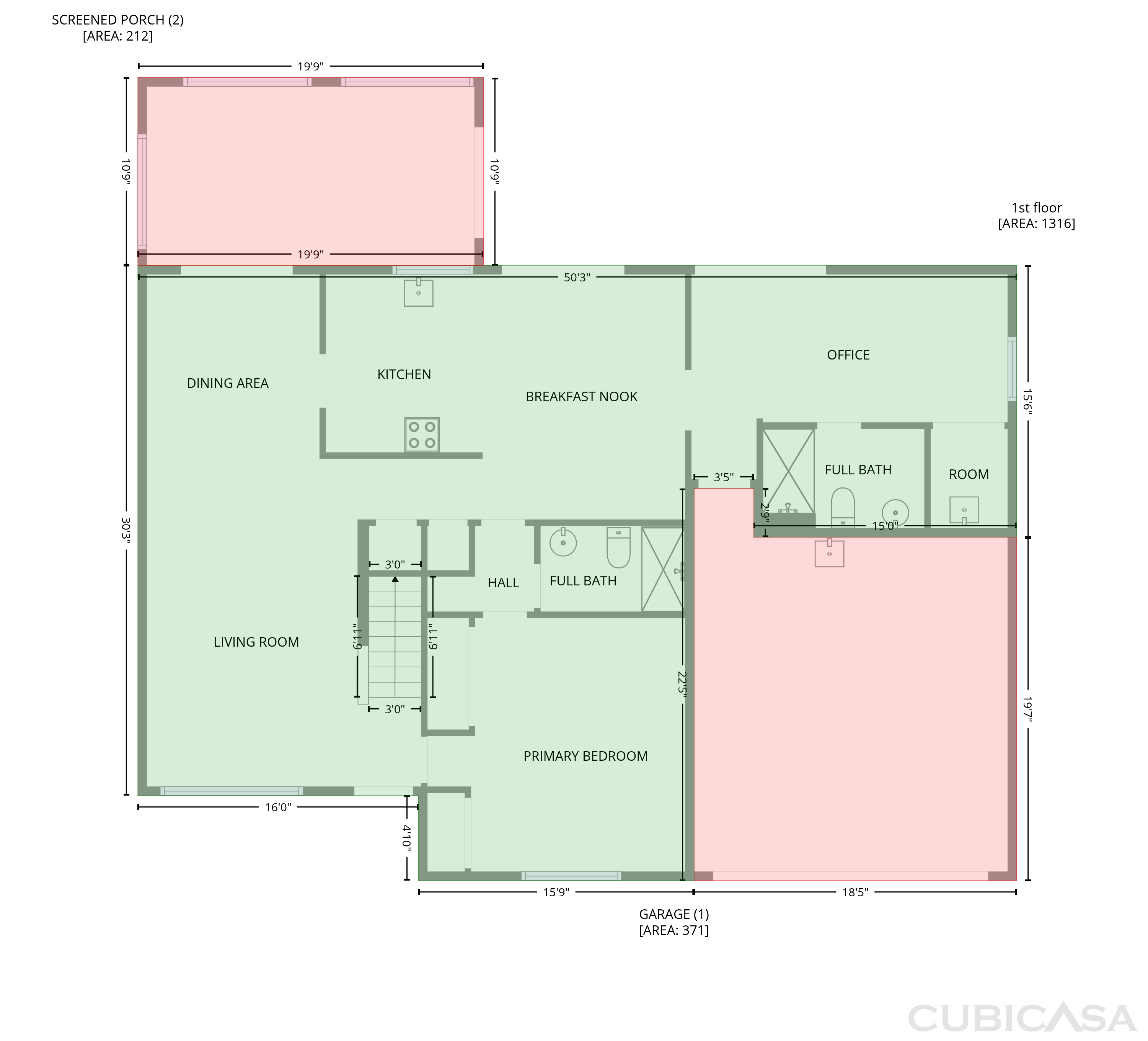Main Floor of 4260 E Vineyard Rd, Phoenix, AZ