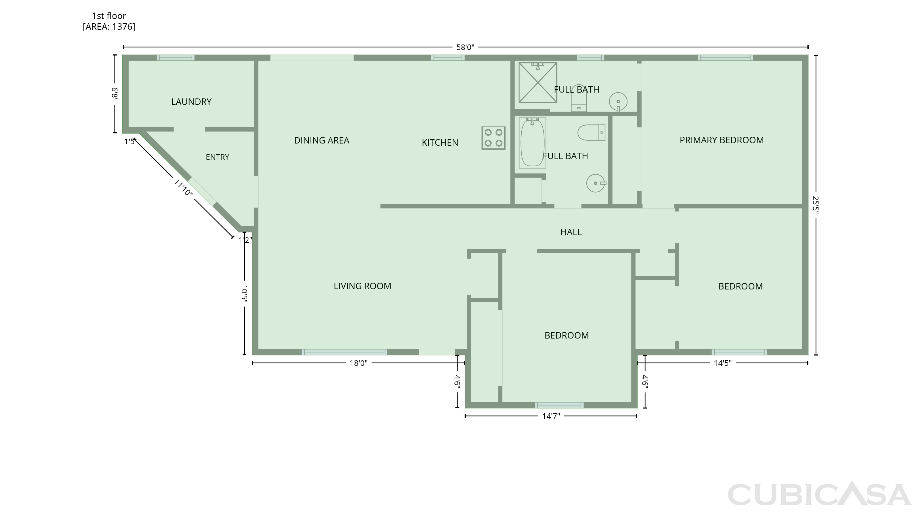 Main Floor of 4610 Pruett Dr, Morganton, NC