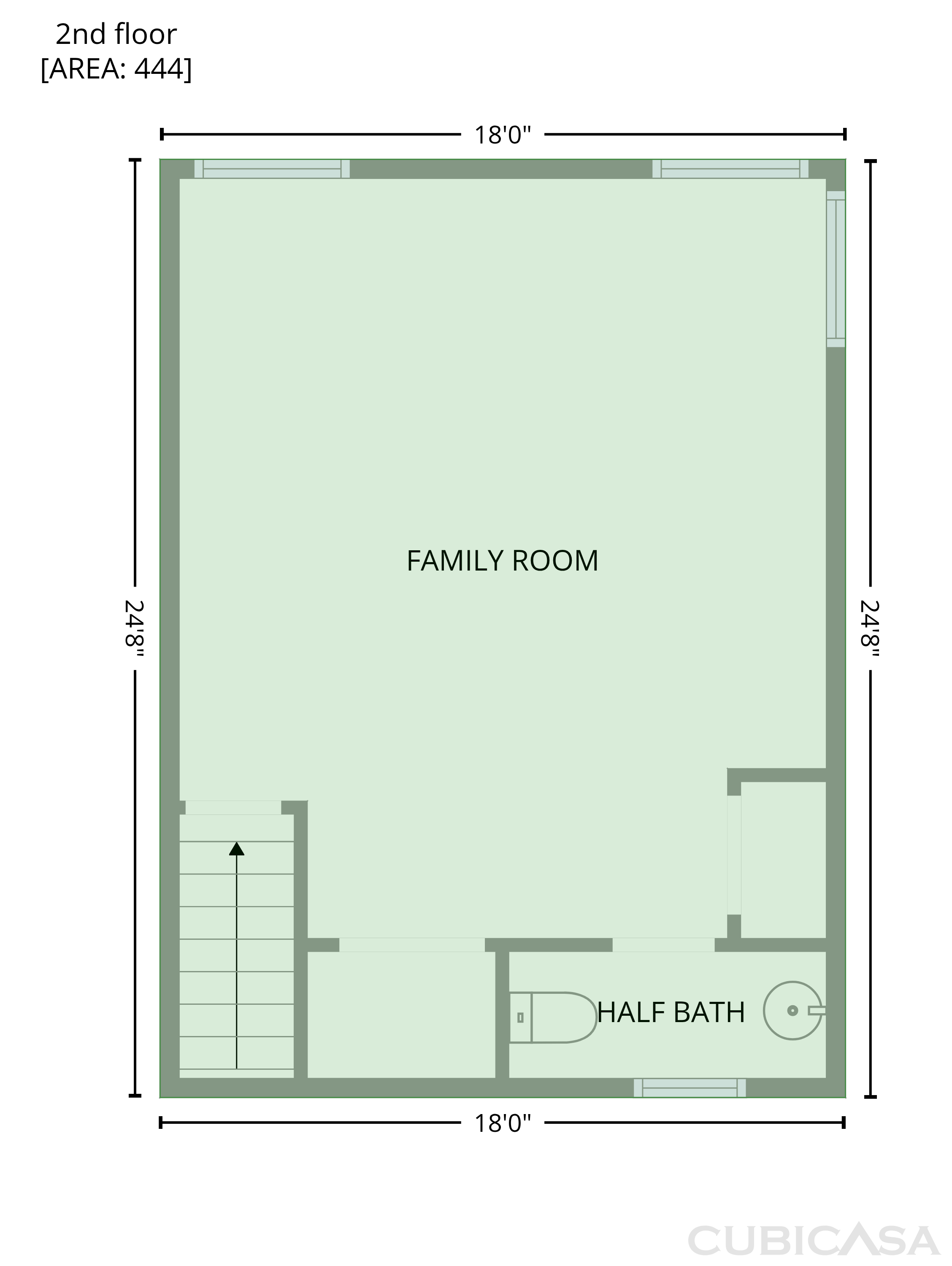 Second Floor of 1416 Hickory View Cir, Parrish, FL