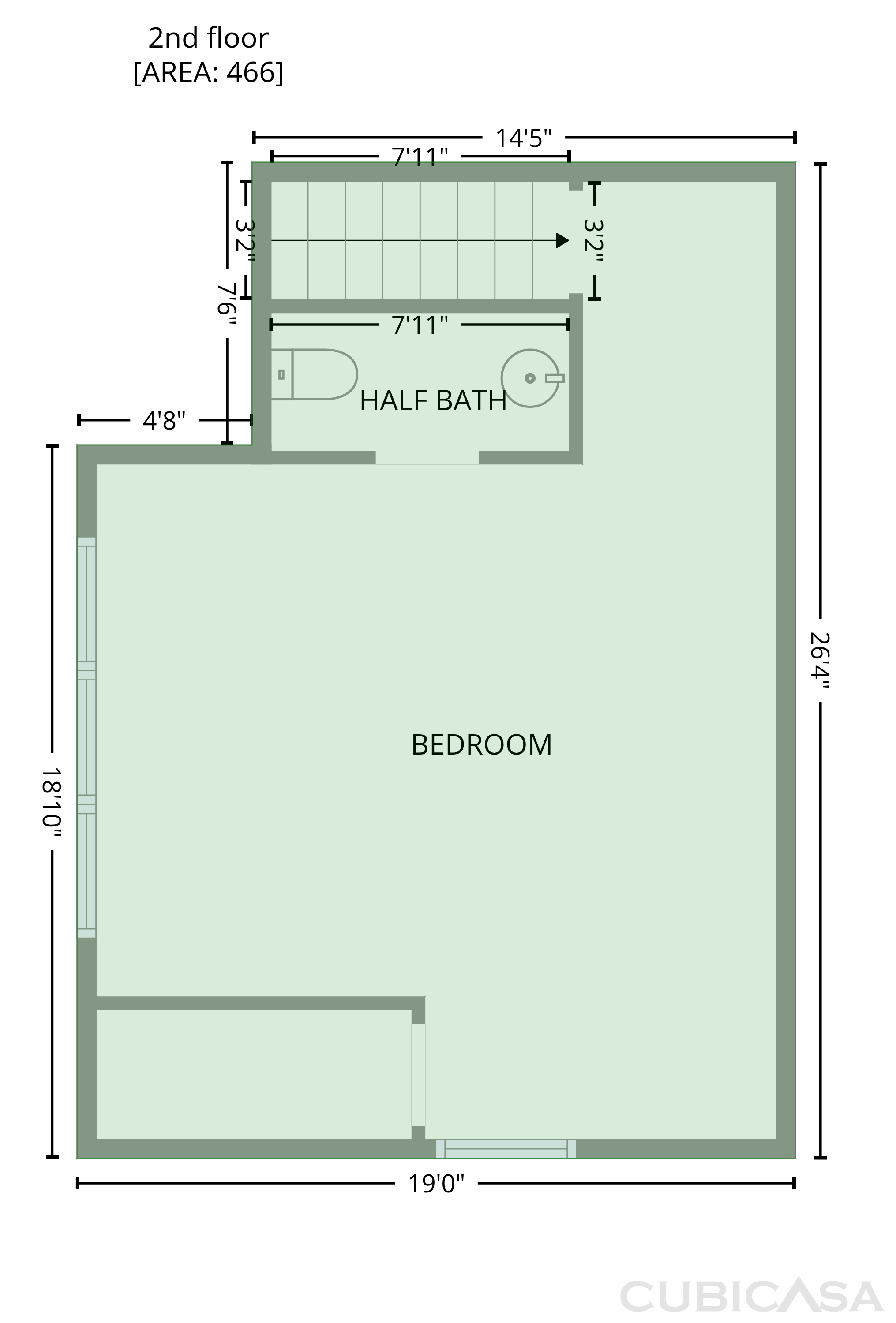 Second Floor of 321 Eastover Cir, Summerville, SC