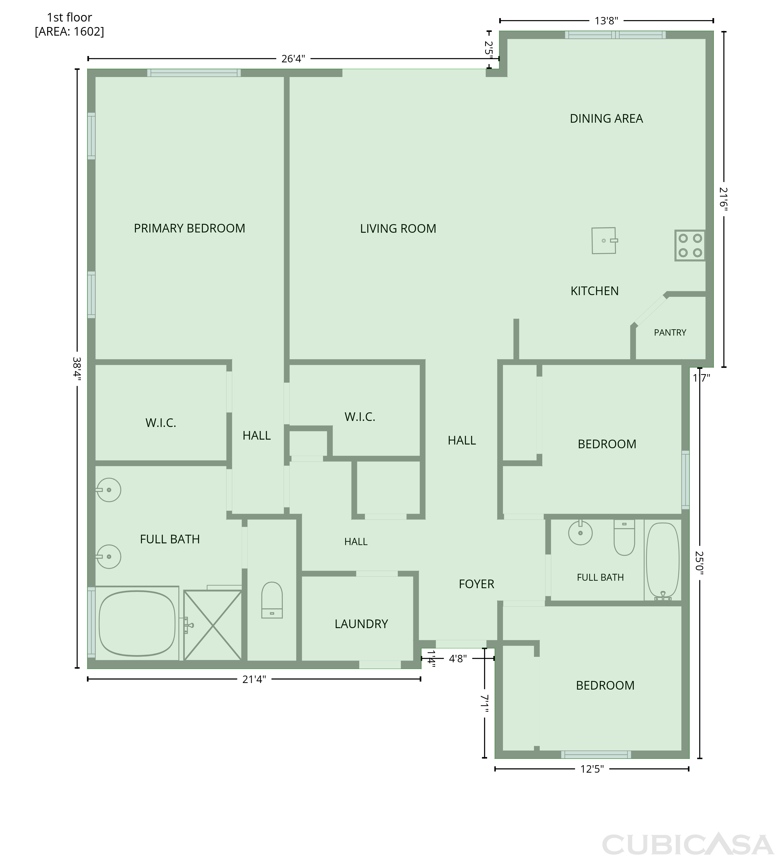 Main Floor of 763 Battersea Dr, Saint Augustine, FL