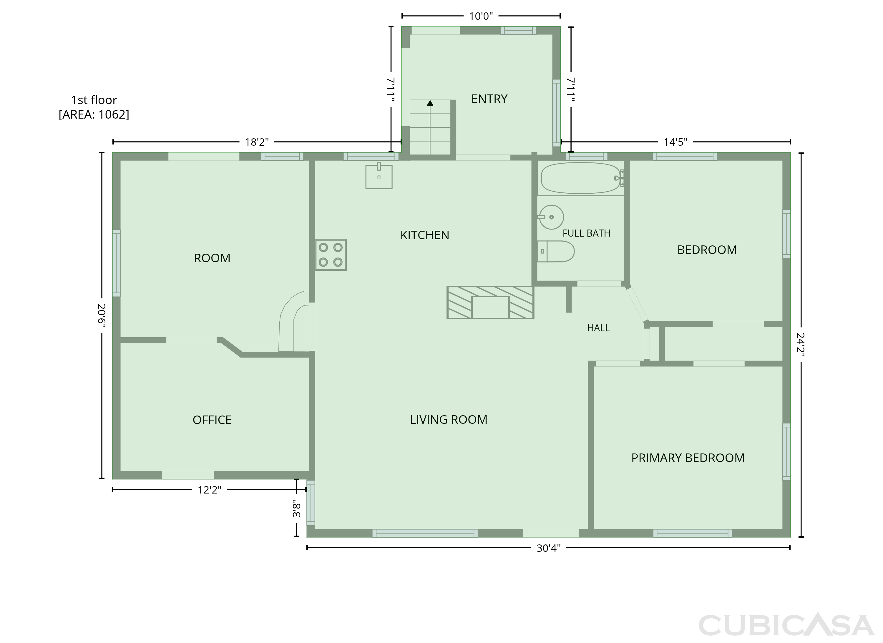 Second Floor of 12730 SE 25th Ave, Portland, OR