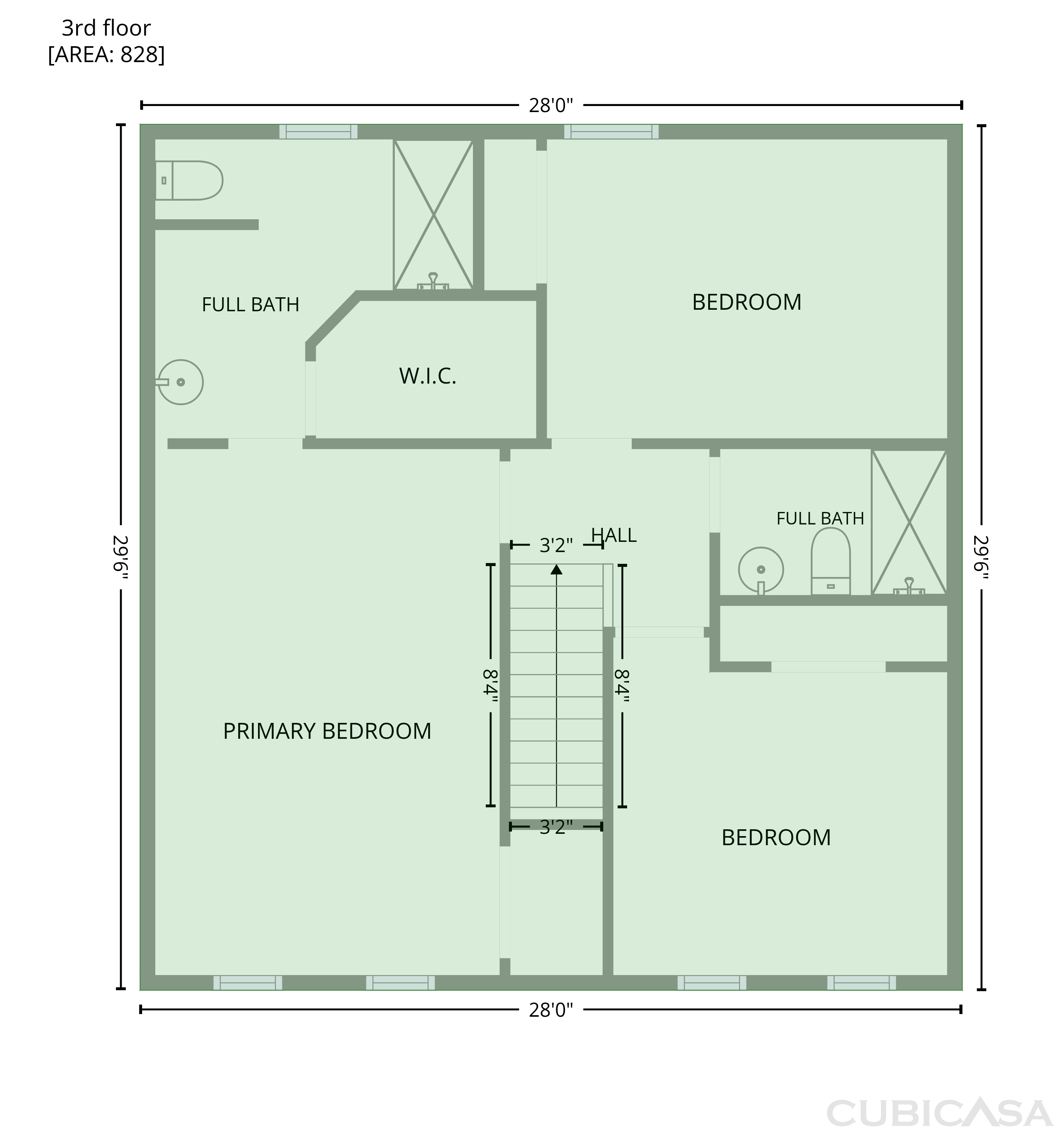 Third Floor of 1001 Kingstree Ridge Dr, Winston Salem, NC