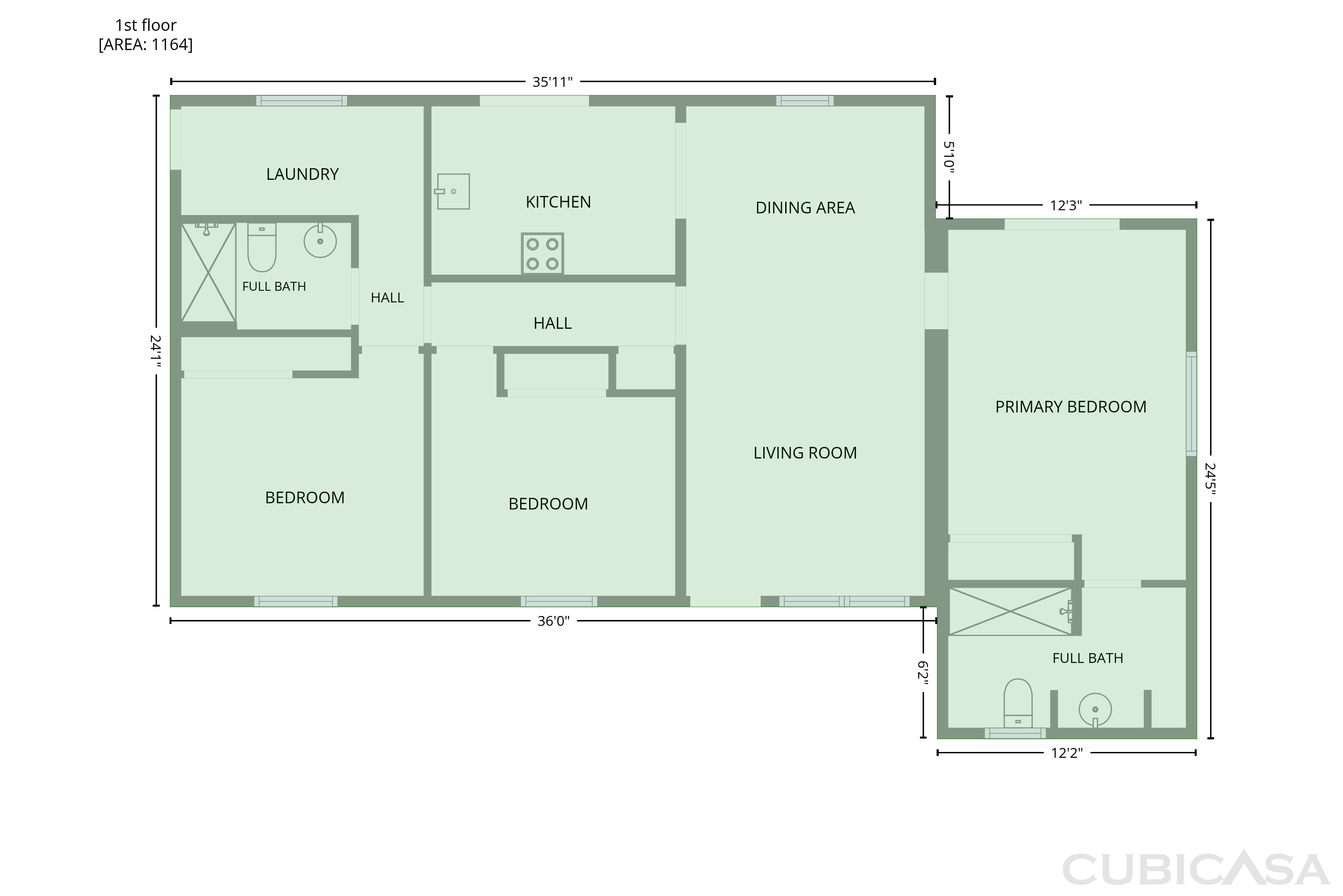 Main Floor of 3004 Hunkin Cir, Deltona, FL