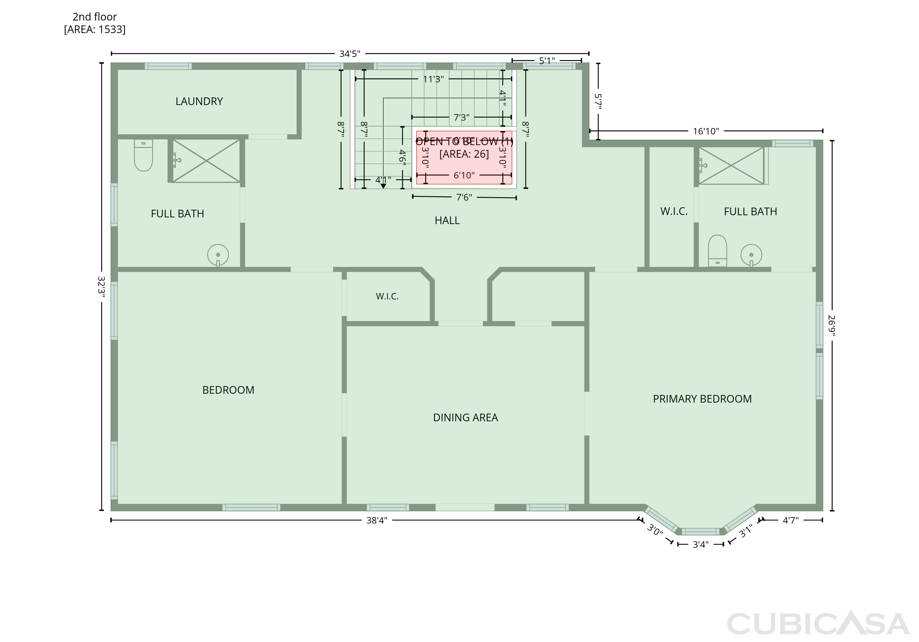 Second Floor of 1012 W 3rd Ave, Corsicana, TX