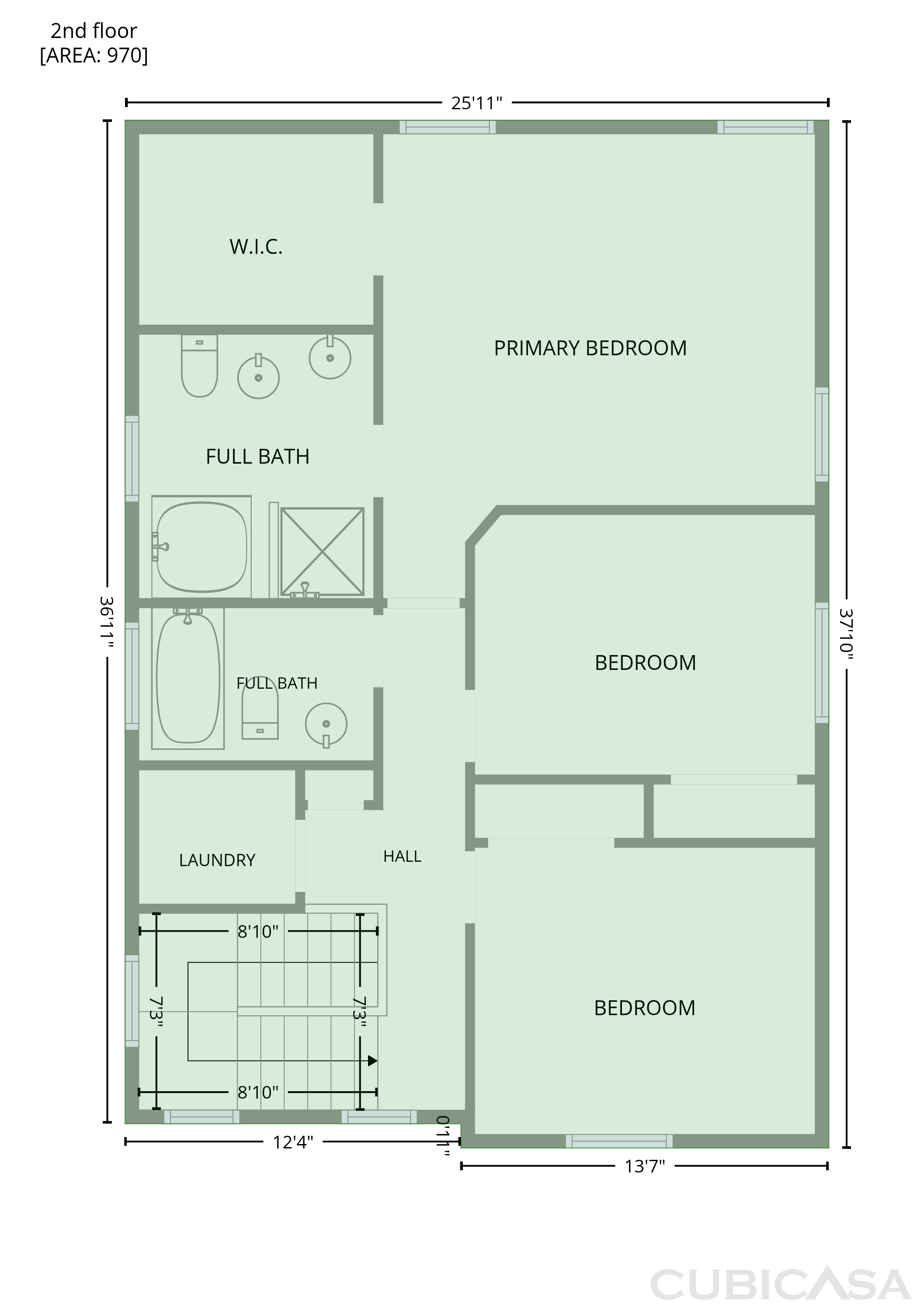 Second Floor of 6479 W Eldorado Ln, Las Vegas, NV