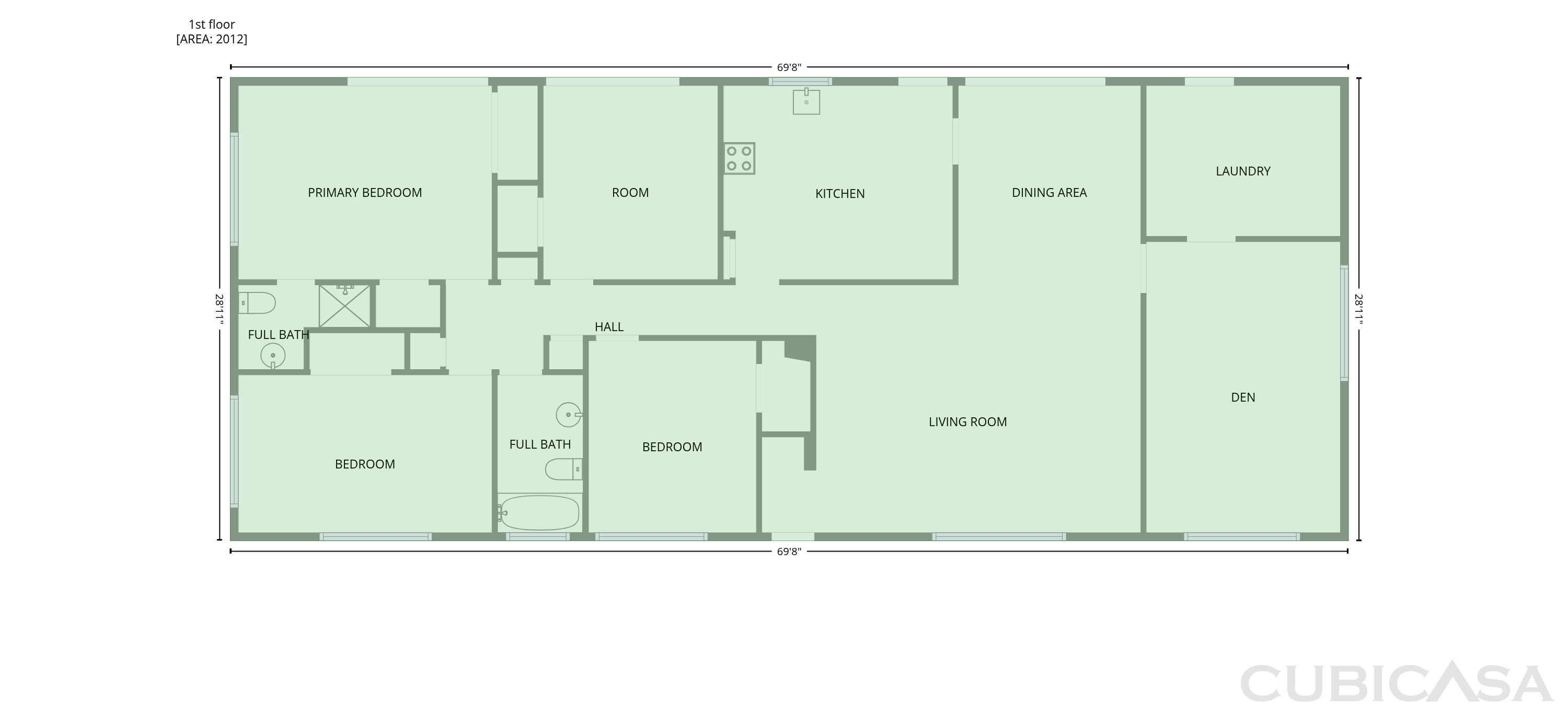 Main Floor of 5202 E 2nd St, Tucson, AZ