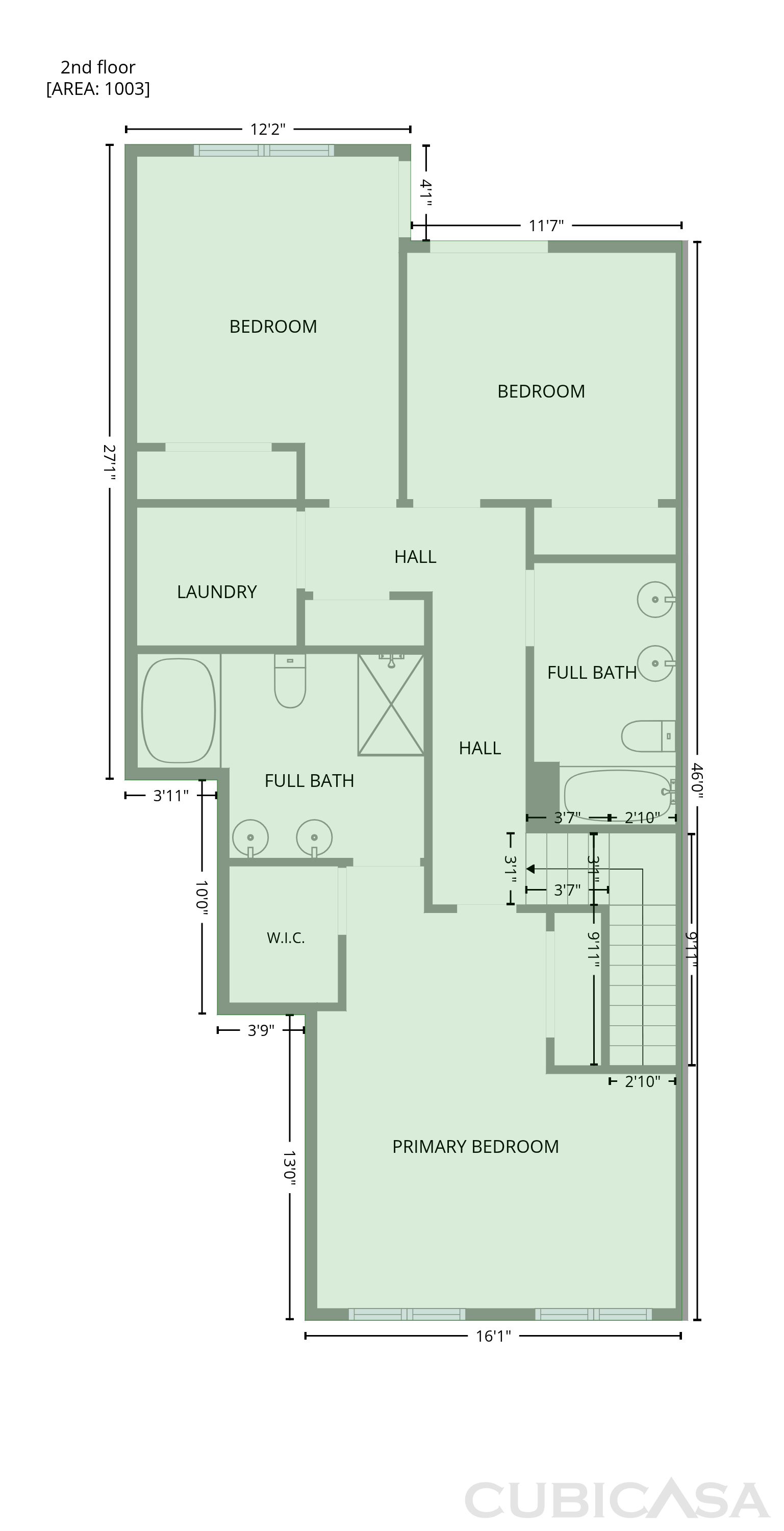 Third Floor of 15489 Chopawamsic Ct, Woodbridge, VA
