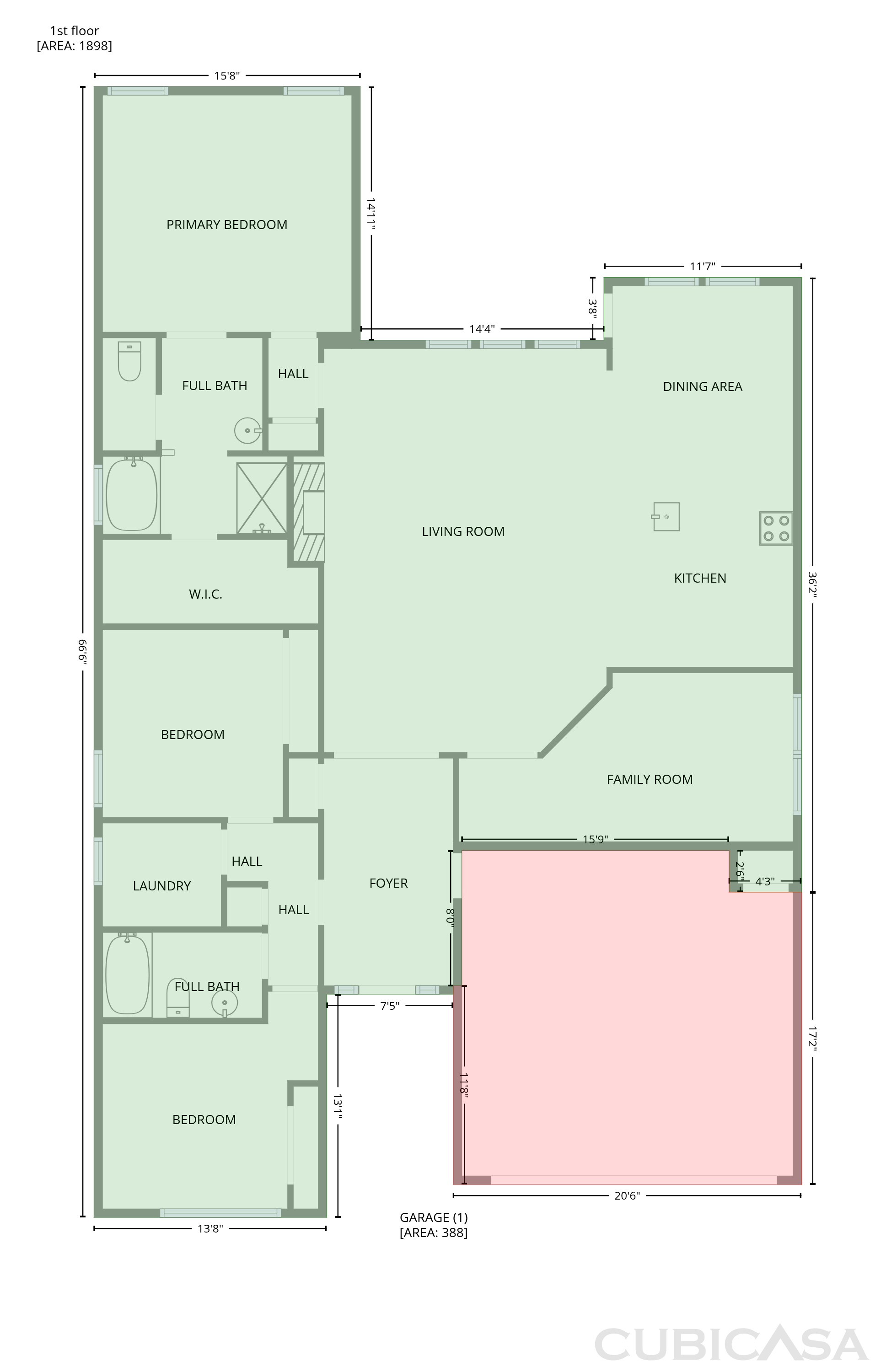 Main Floor of 704 SW 149th Pl, Oklahoma City, OK