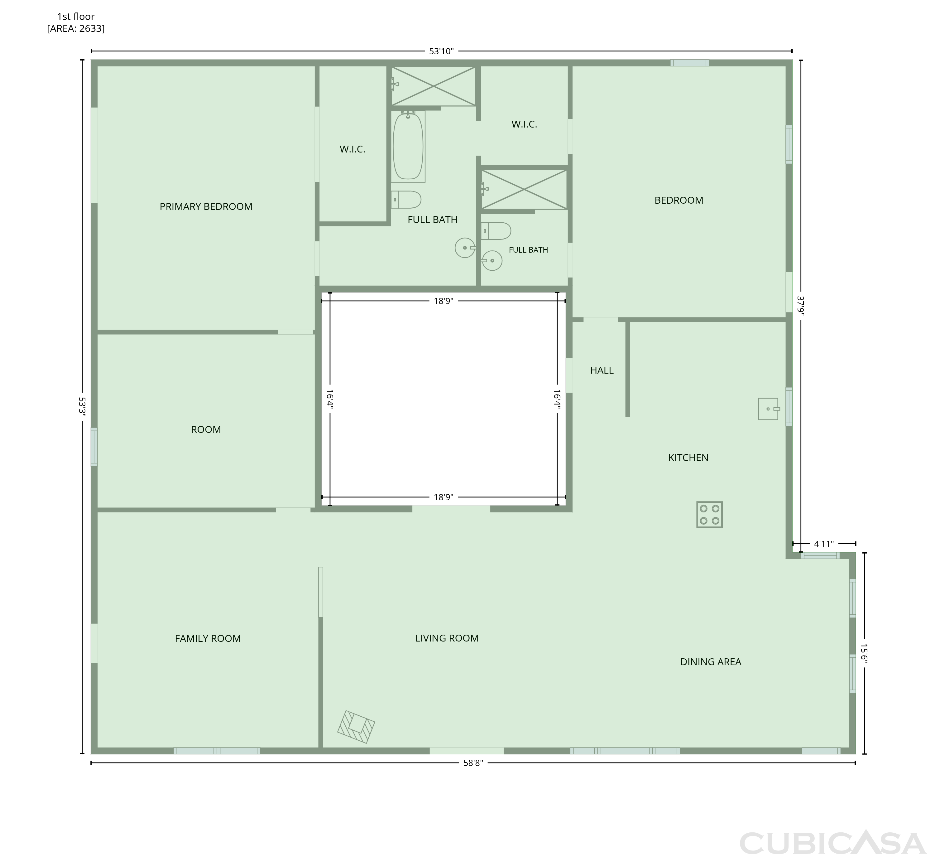Main Floor of 51340 W Iver Rd, Aguila, AZ