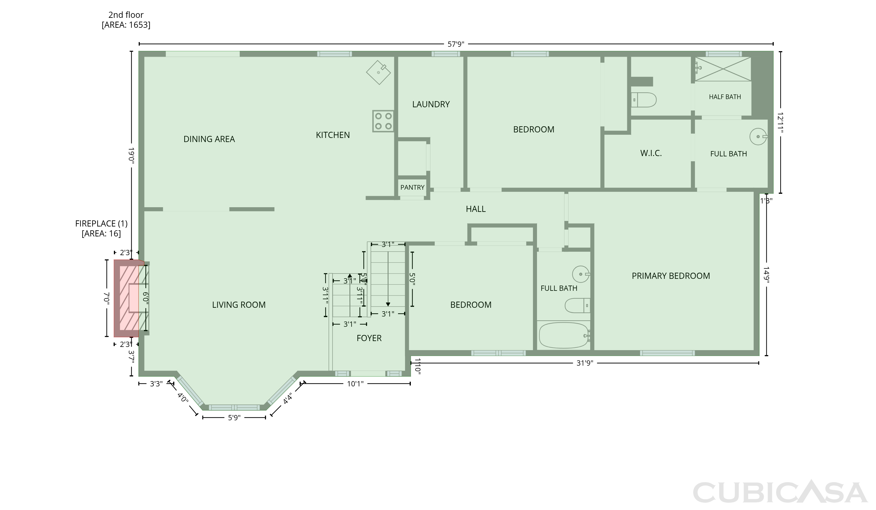 Second Floor of 403 S Lakeshore Dr, Raymore, MO
