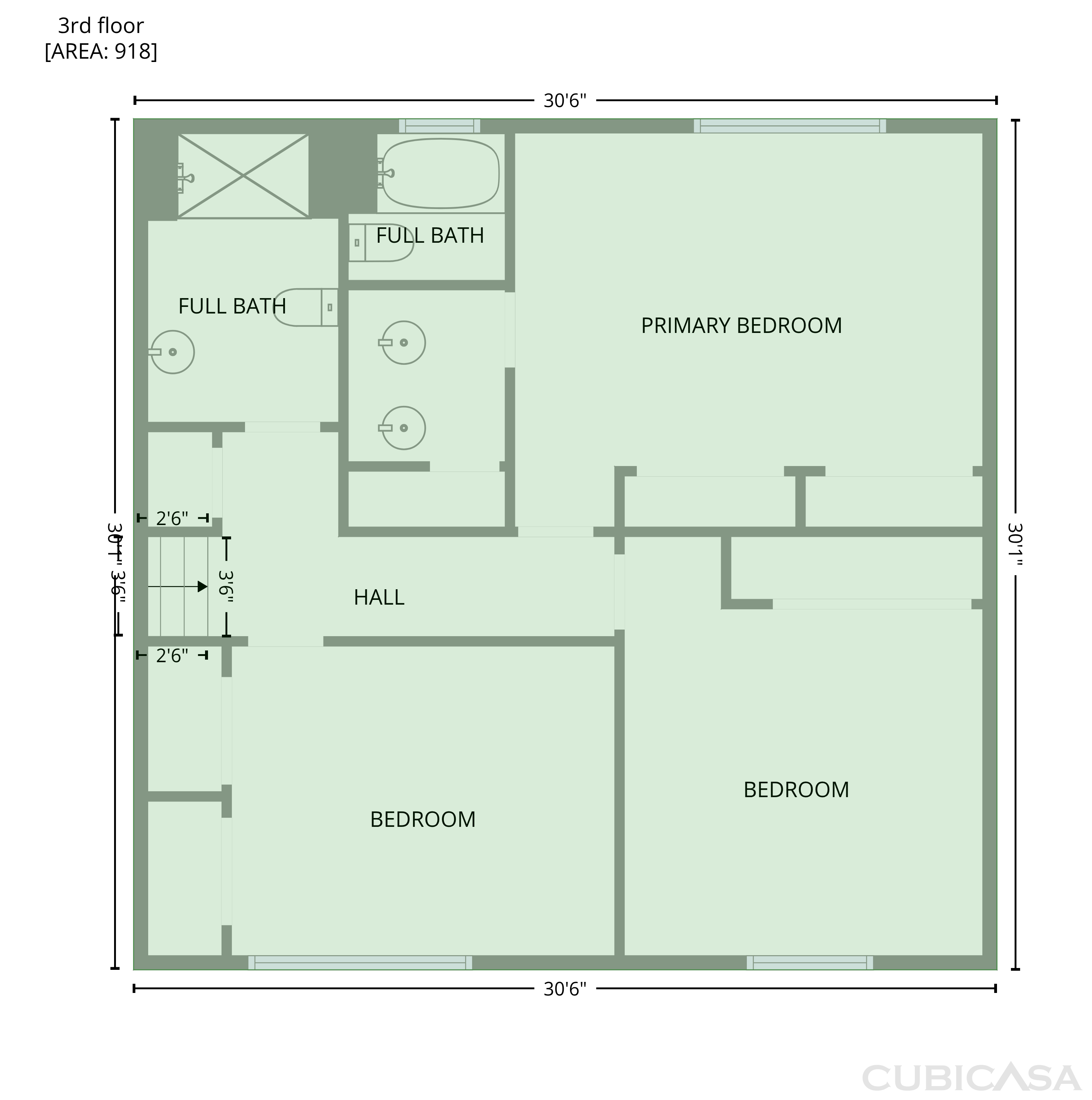 Third Floor of 502 Bradley Ave, Bay Minette, AL