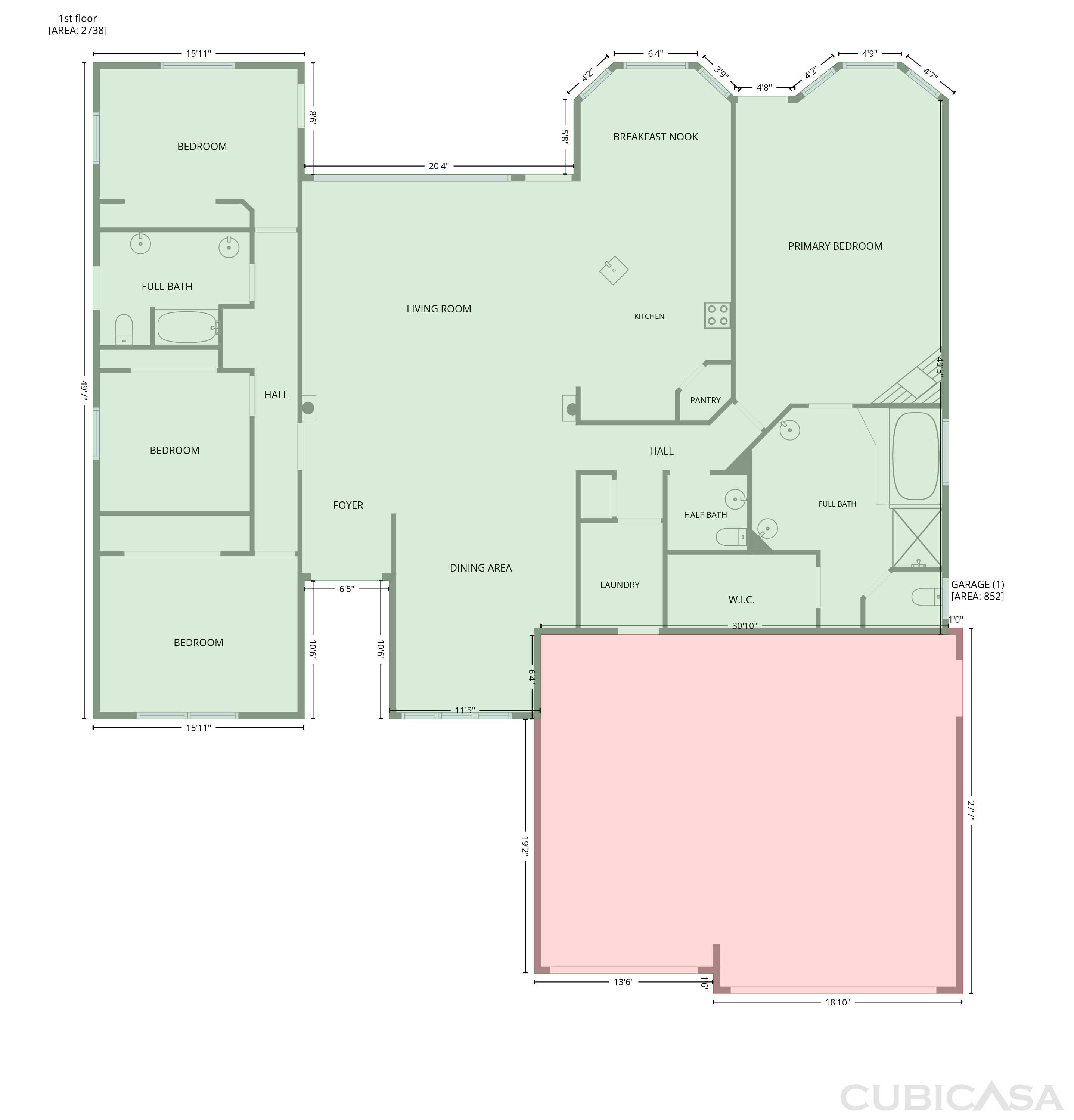 Main Floor of 11904 Kenseth St, Bakersfield, CA