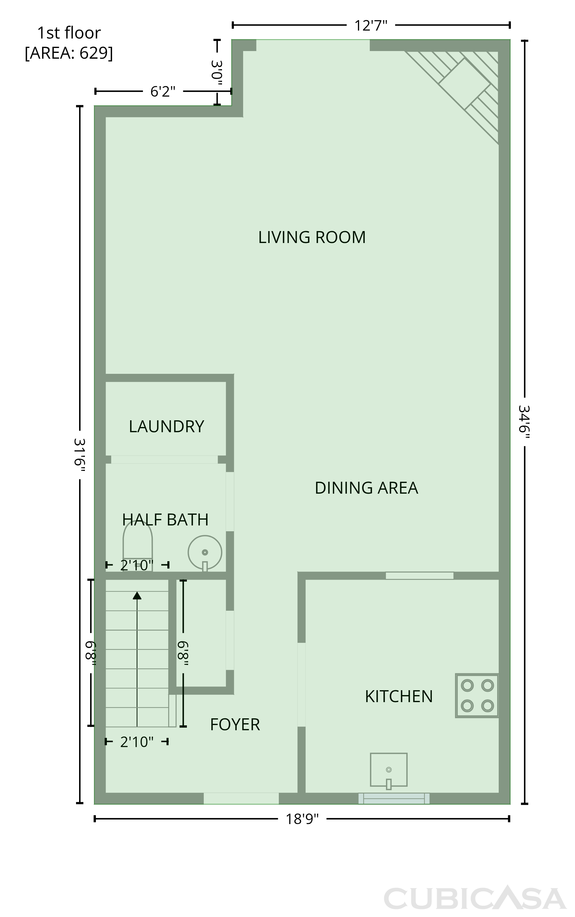 Main Floor of 5621 Split Oak Way, Raleigh, NC