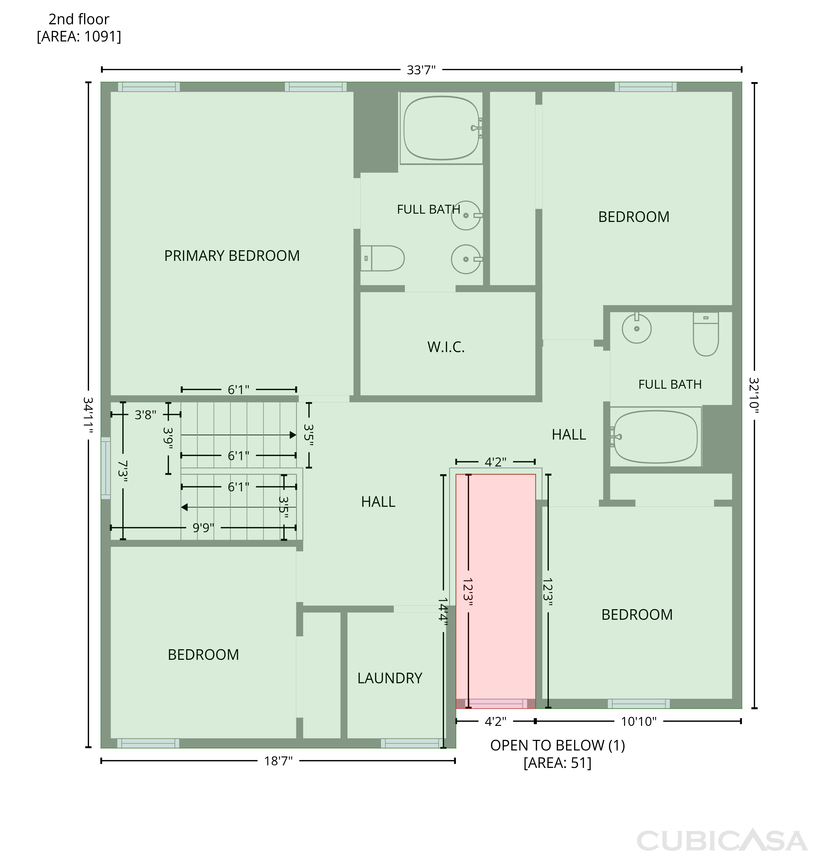 Second Floor of 206 Almquist St, Hutto, TX