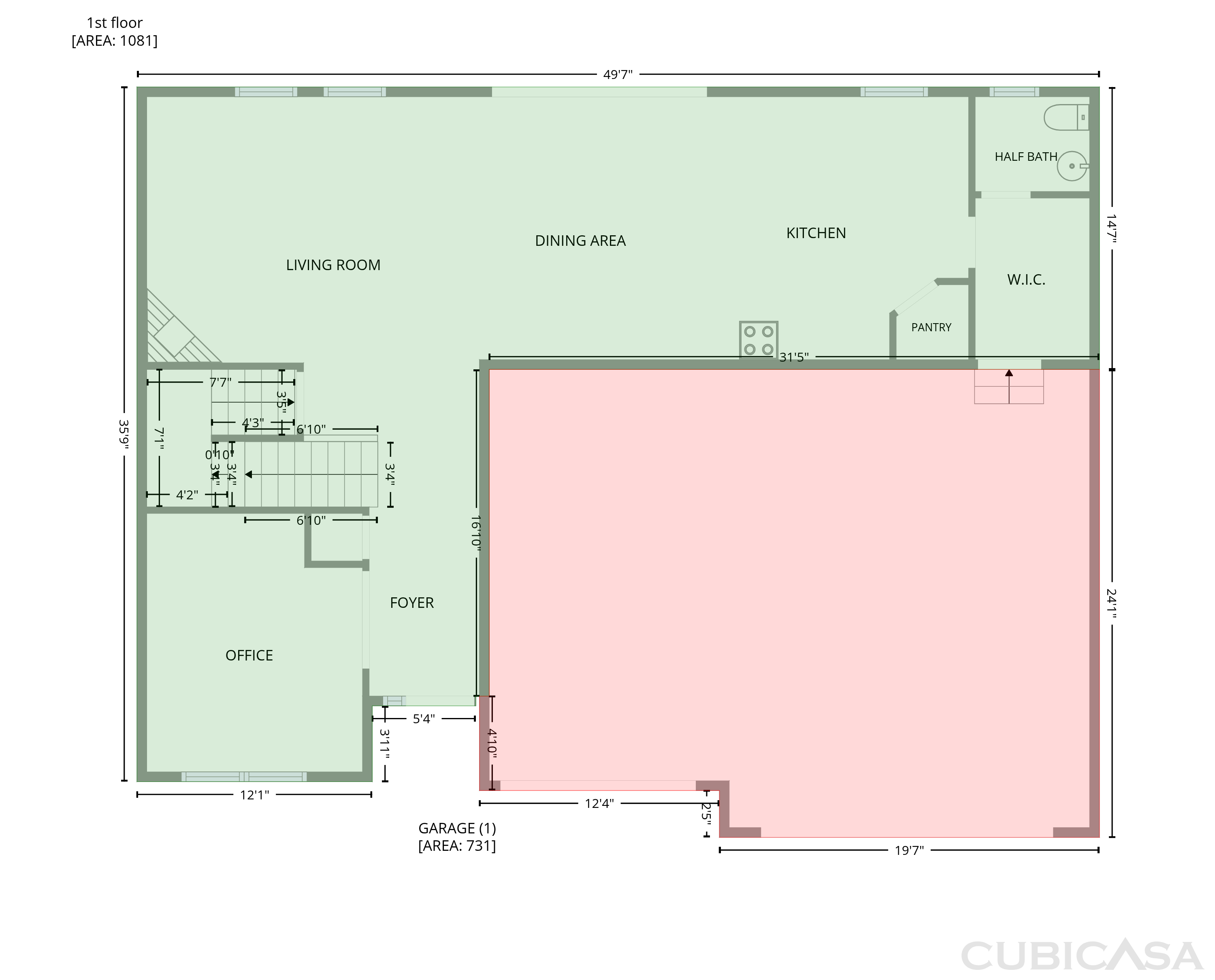 Second Floor of 1623 Oglesby Dr, Edwardsville, IL