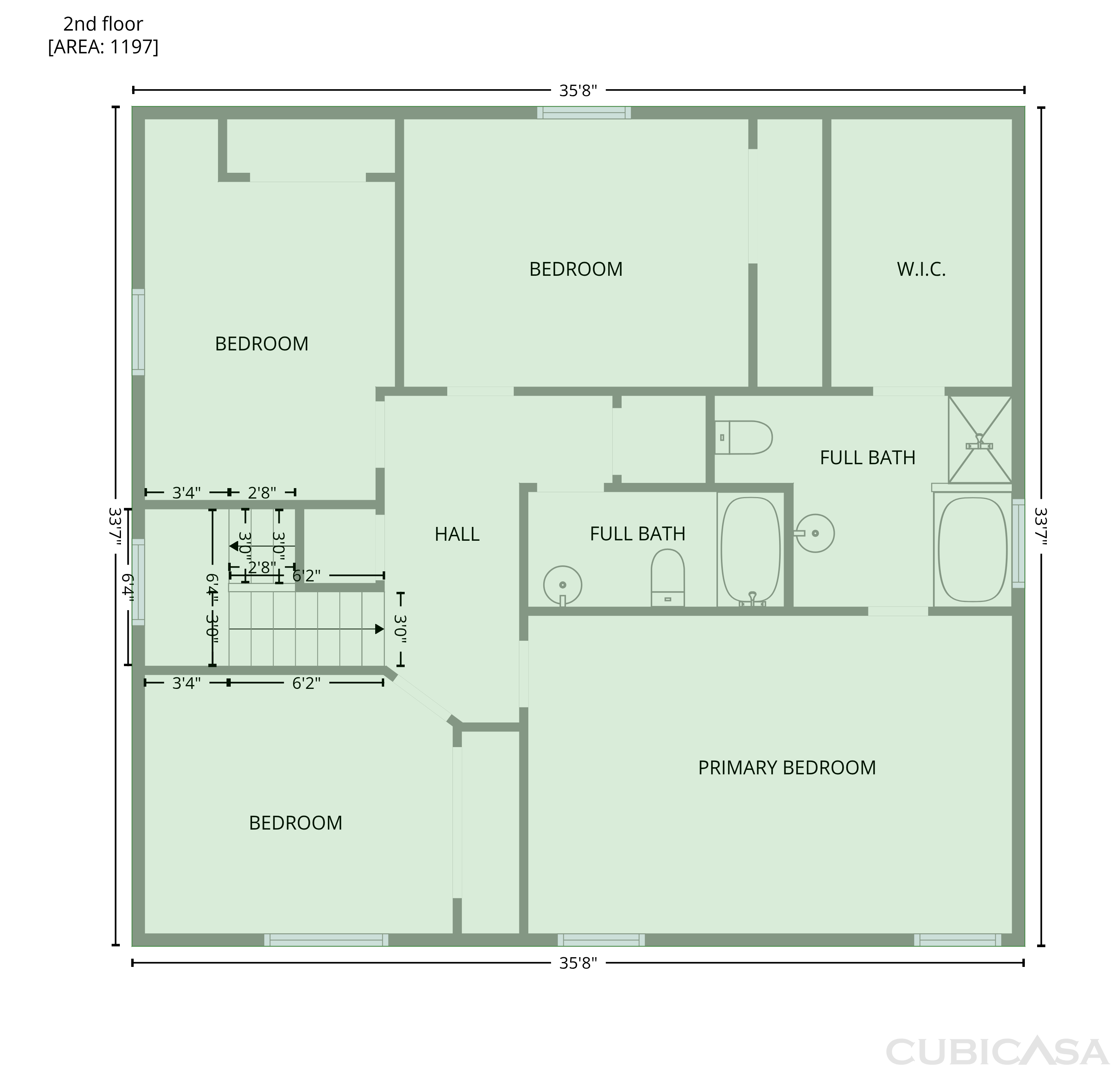 Second Floor of 612 Sugar Brook Dr, Temple, TX