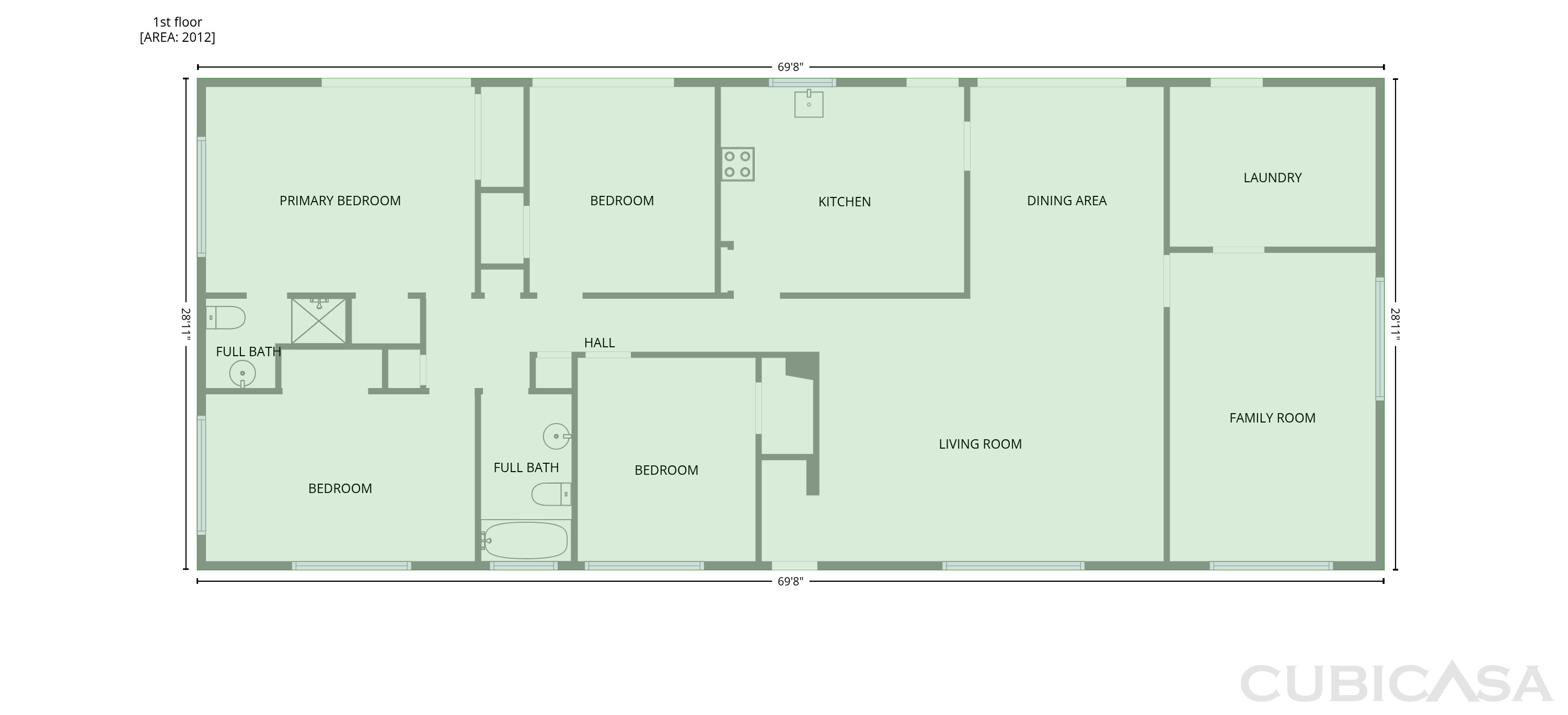 Main Floor of 5202 E 2nd St, Tucson, AZ