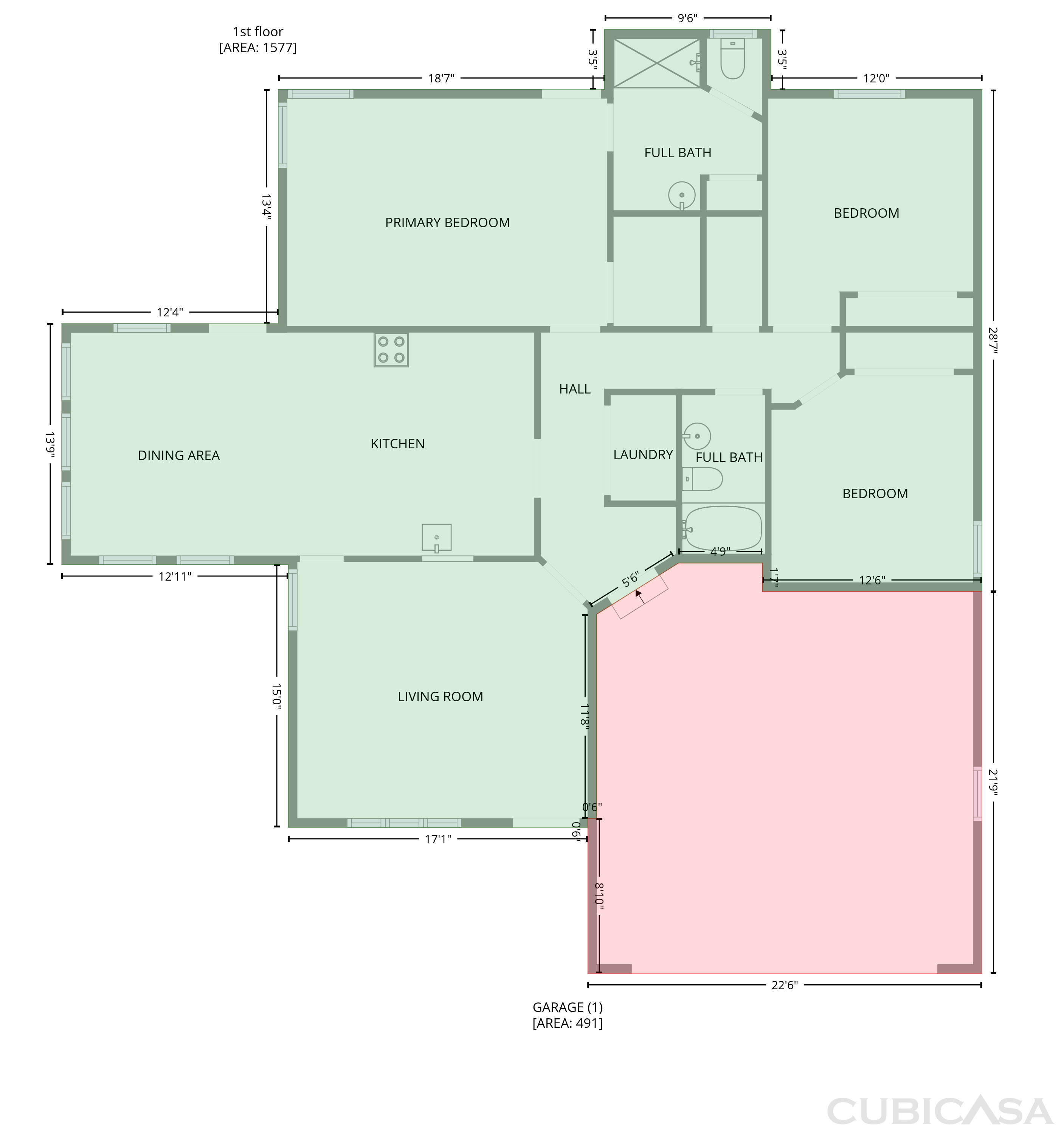 Main Floor of 429 Old Speedway Dr NW, Concord, NC