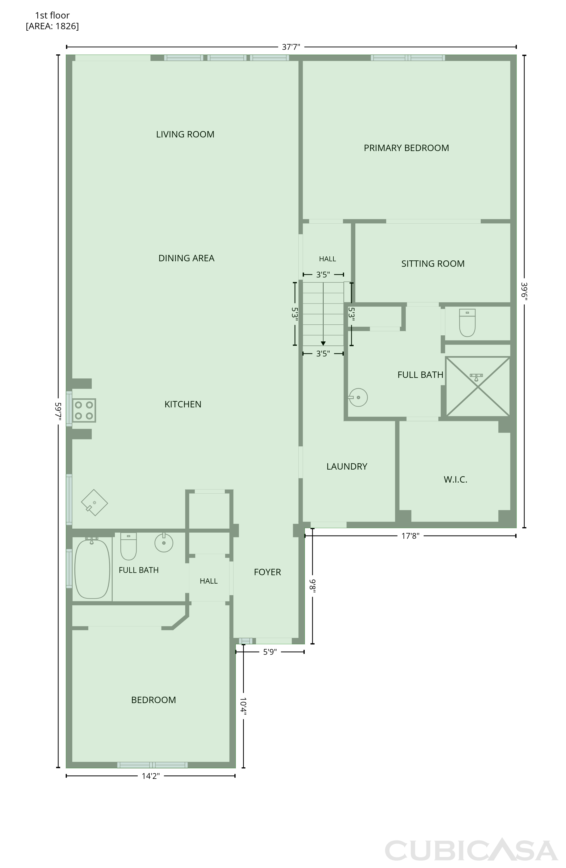 Main Floor of 4741 Ventura St, Denver, CO